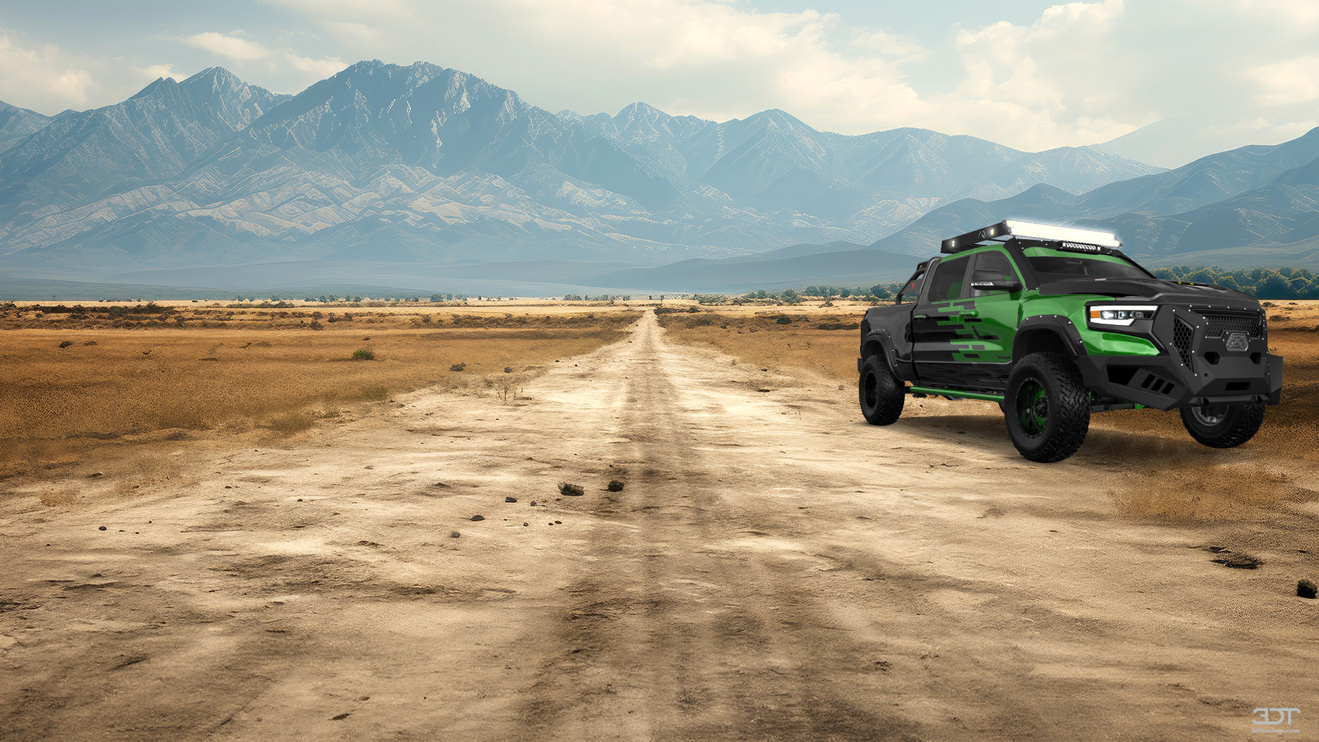 Dodge Ram 1500 TRX 4 Door pickup truck 2021 tuning