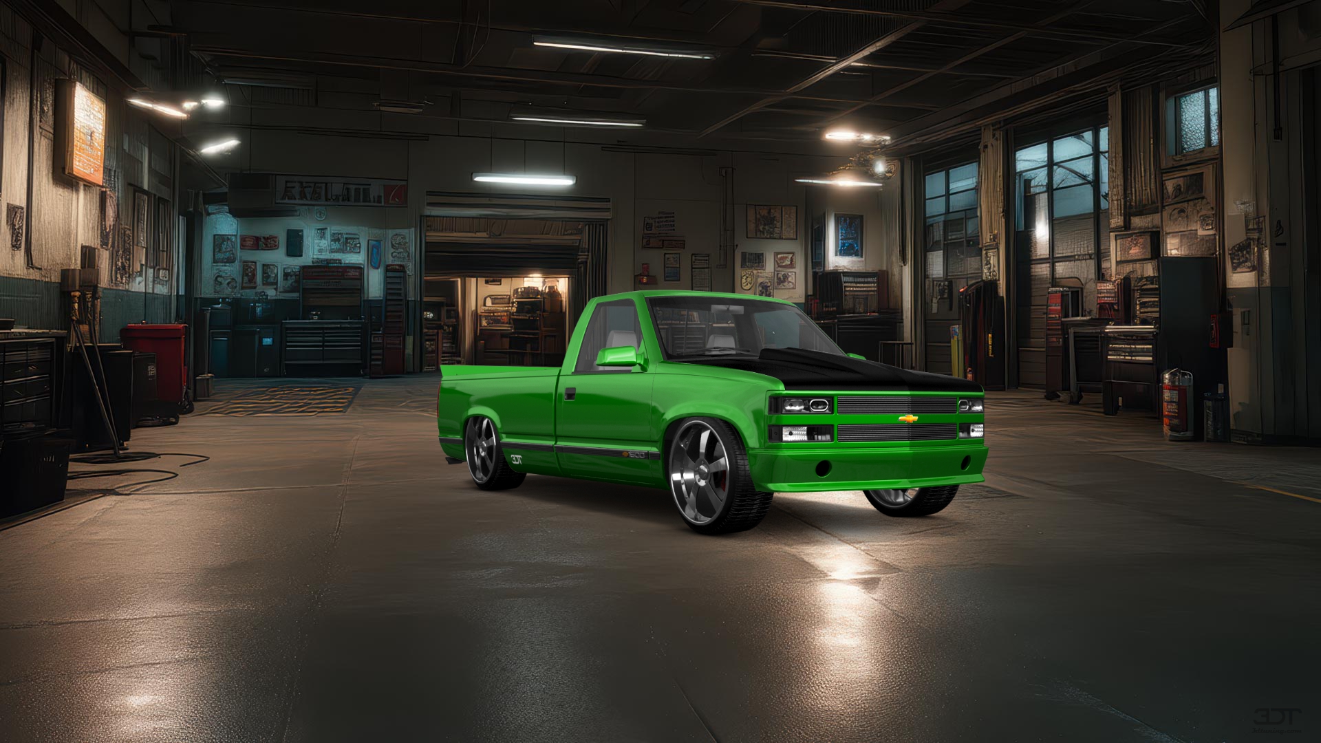 Chevrolet K1500 Regular Cab Fleetside Pickup 1988 tuning
