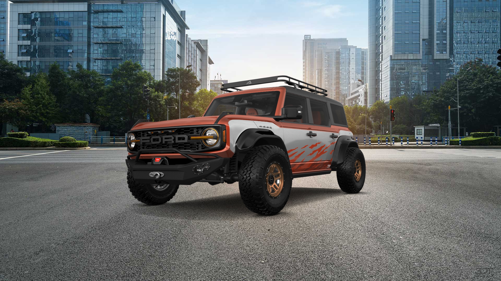 Ford Bronco Raptor 4 Door pickup truck 2022