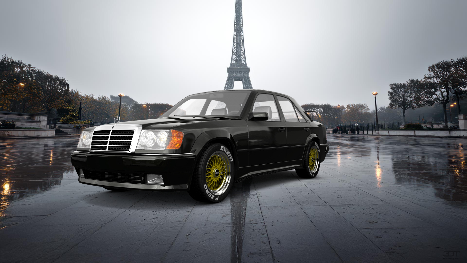 Mercedes E-Class Sedan 1984 tuning
