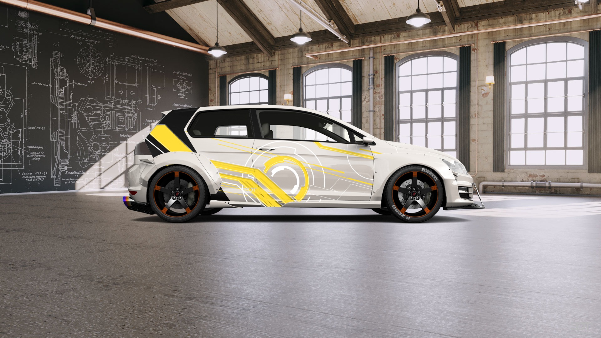 Volkswagen Golf 7 3 Door Hatchback 2013 Imágenes