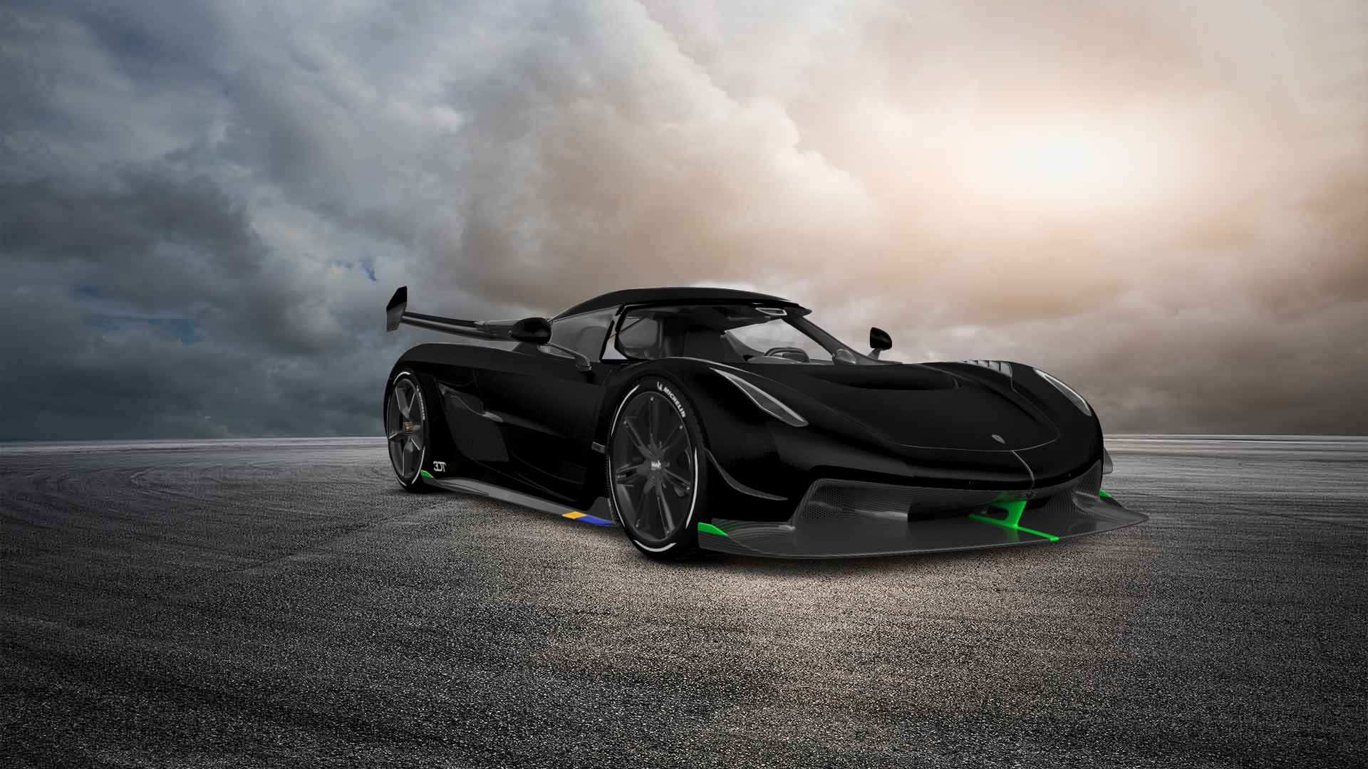 Koenigsegg Jesko 2 door targa top 2020 tuning