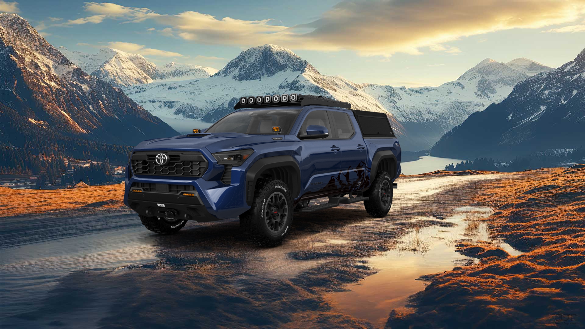 Toyota Tacoma Crew Cab 4 Door pickup truck 2024 tuning