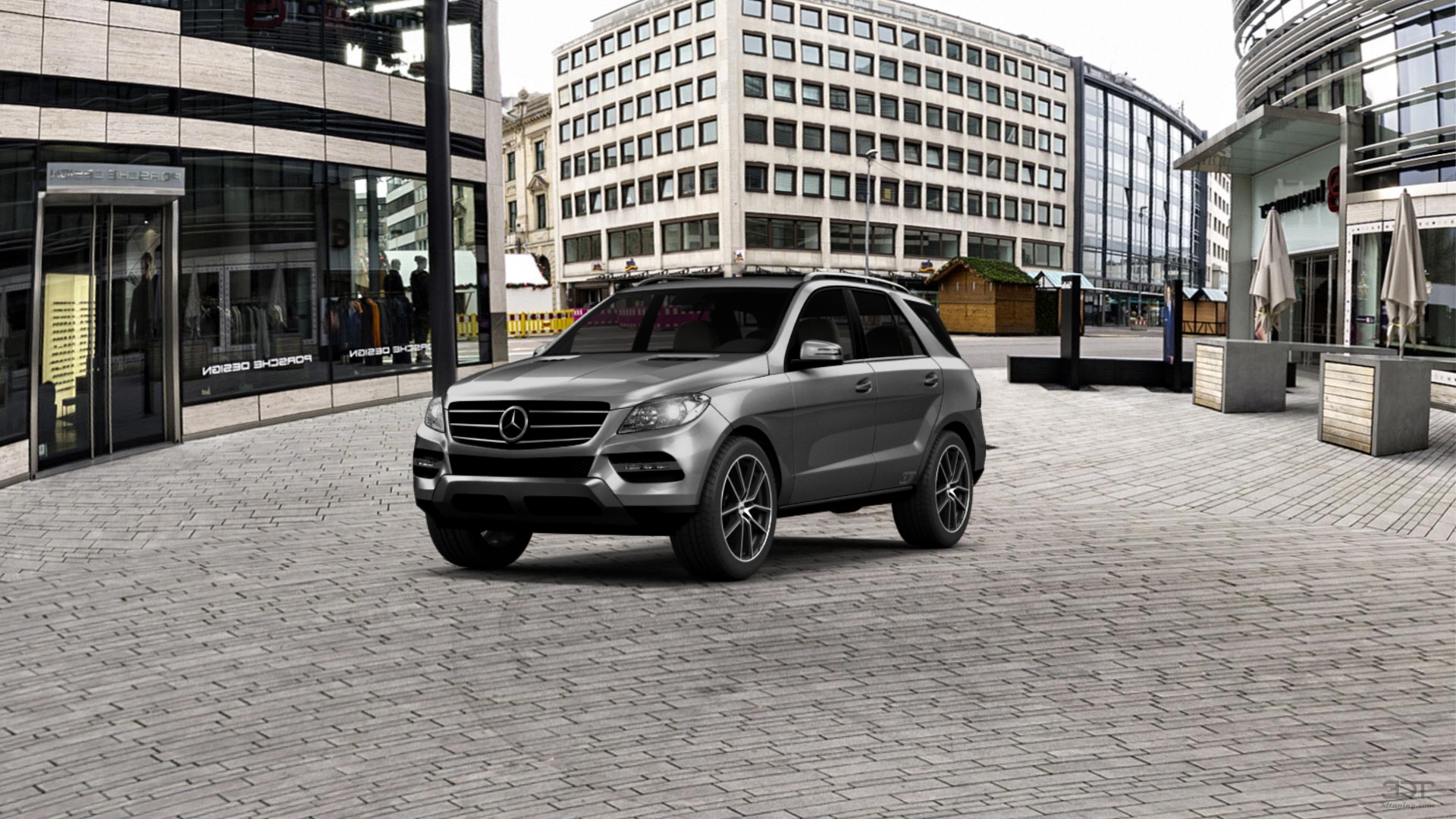 Mercedes ML class SUV 2011 Images