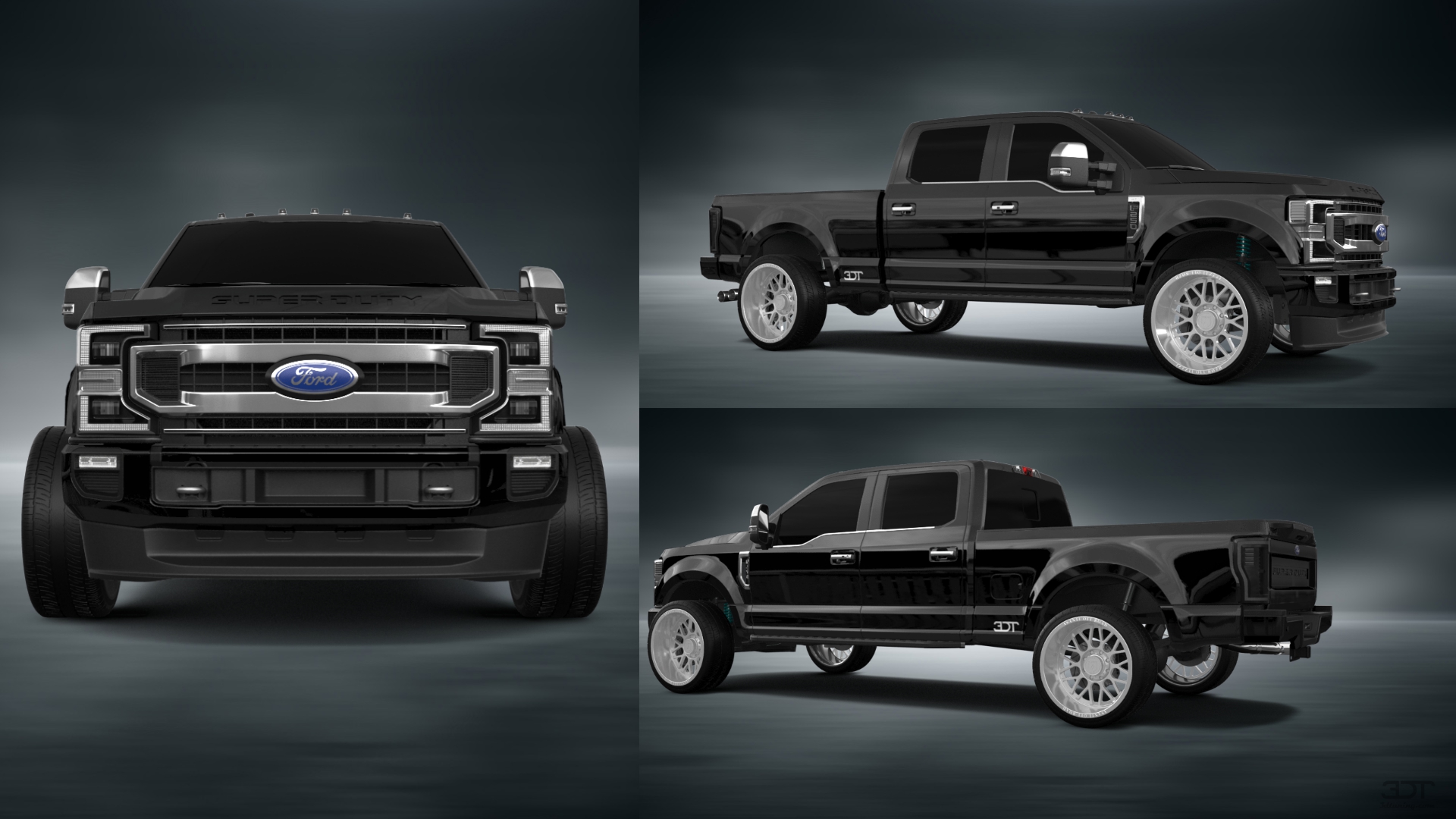 Ford F-250 4 Door pickup truck 2021 tuning