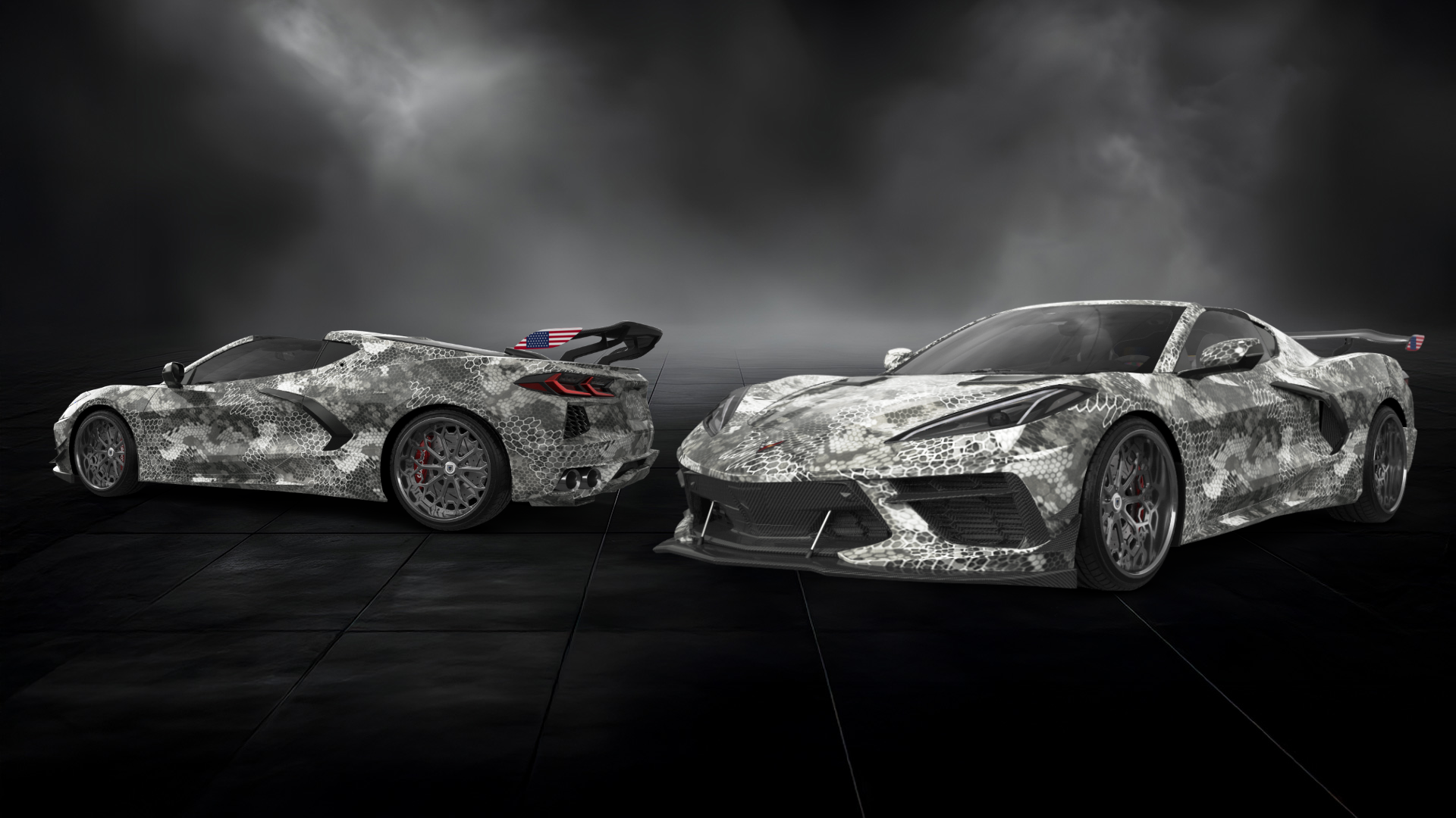 Chevrolet Corvette 2 door targa top 2020