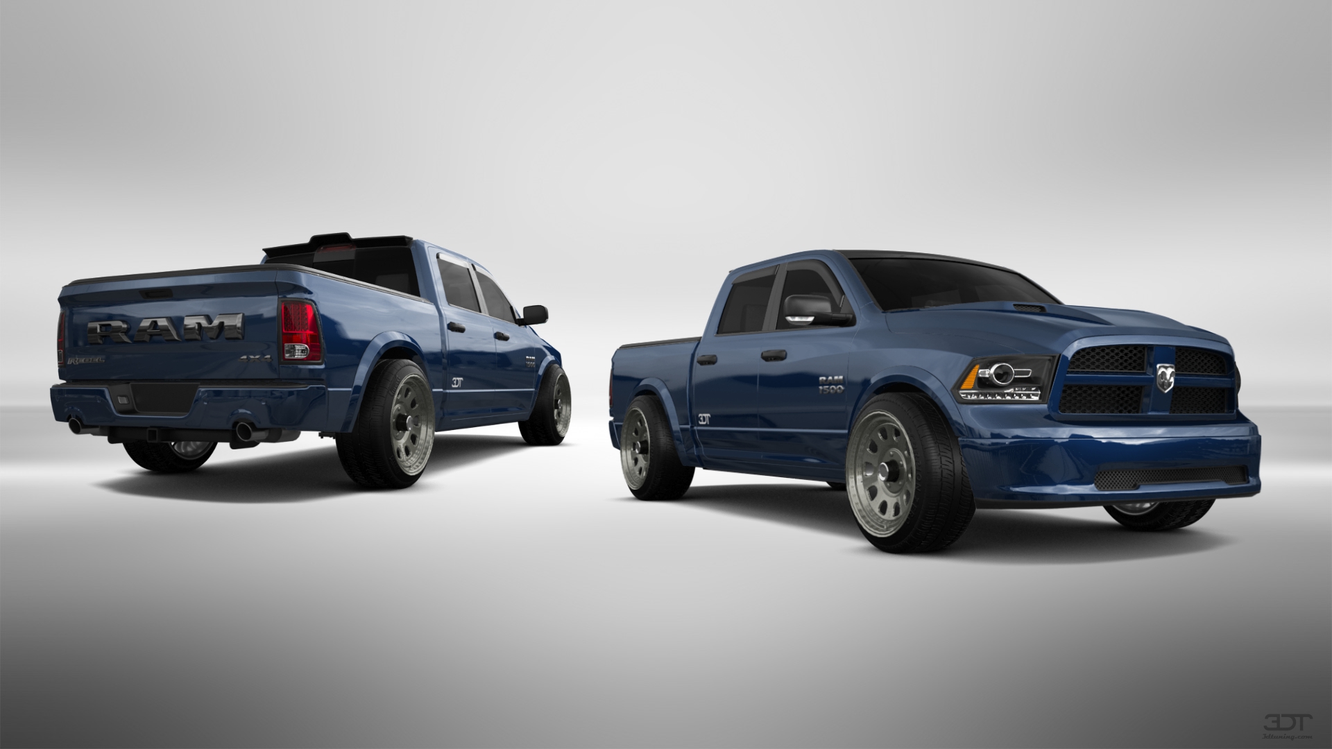 Dodge Ram 1500 5.7' box 4 Door pickup truck 2010 tuning