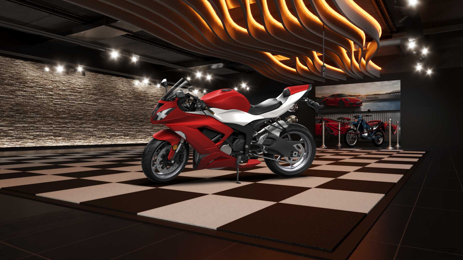 Kawasaki Ninja ZX 6R Sport Bike 2015