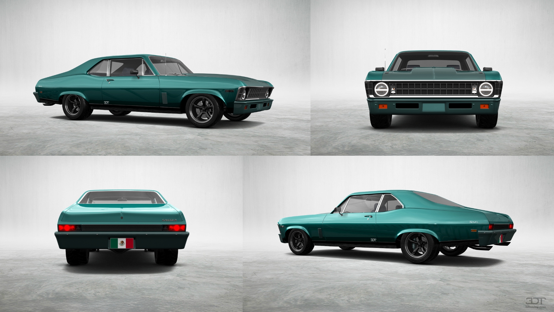 Chevrolet Chevy II Nova 2 Door Coupe 1968