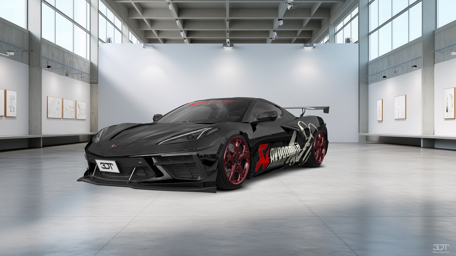Chevrolet Corvette 2 door targa top 2020 tuning