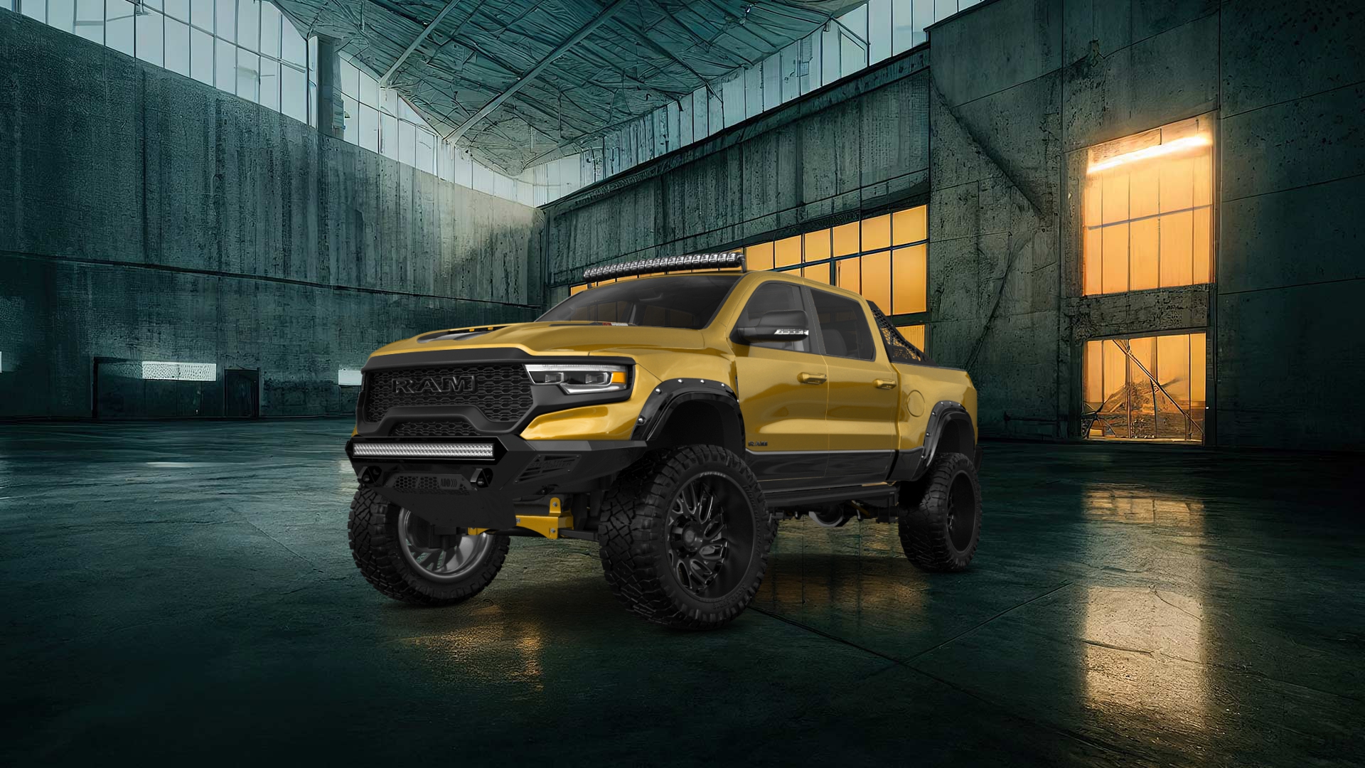 Dodge Ram 1500 TRX 4 Door pickup truck 2021 tuning