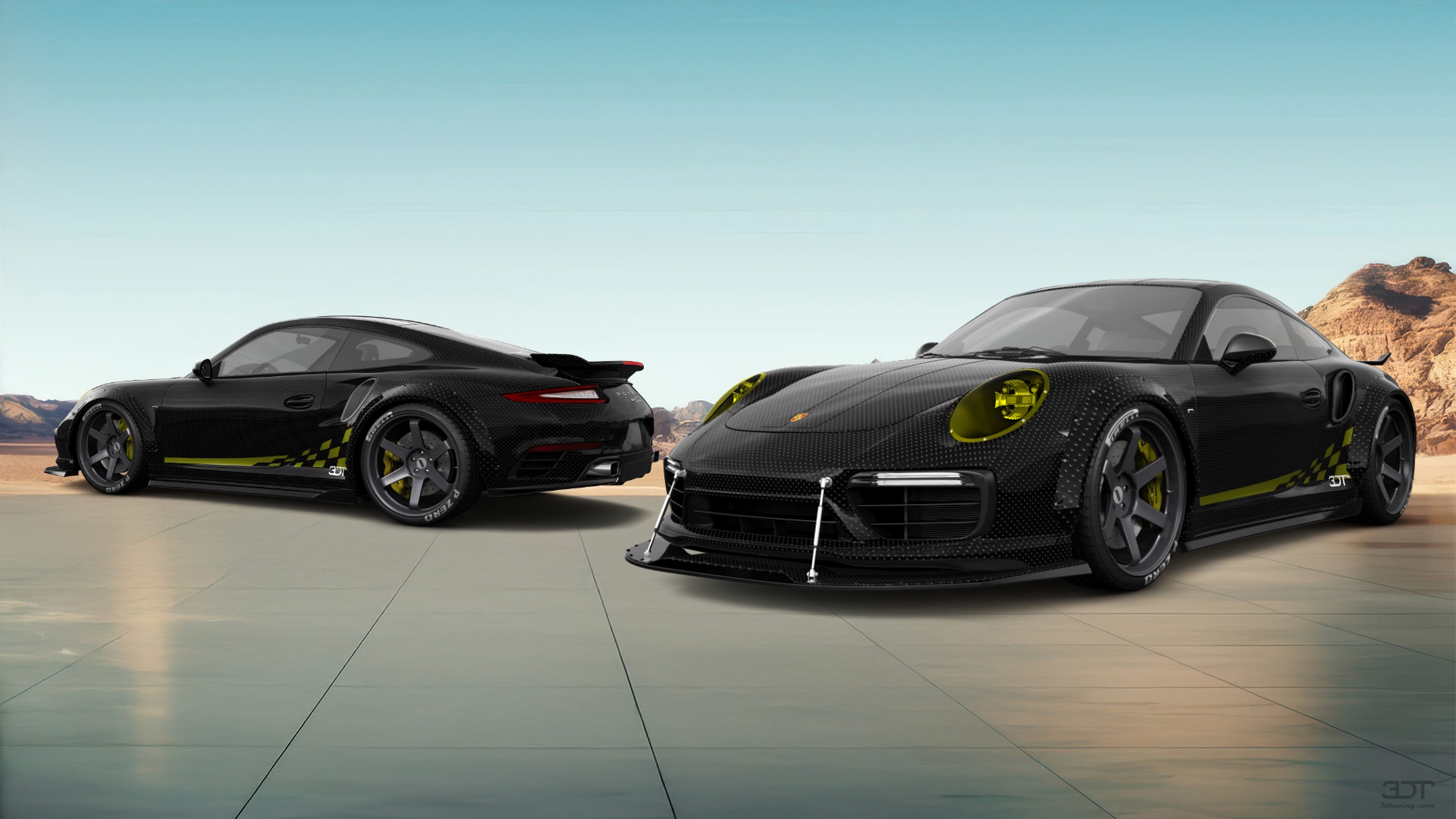 Porsche 911 Turbo S 2 Door Coupe 2014 tuning