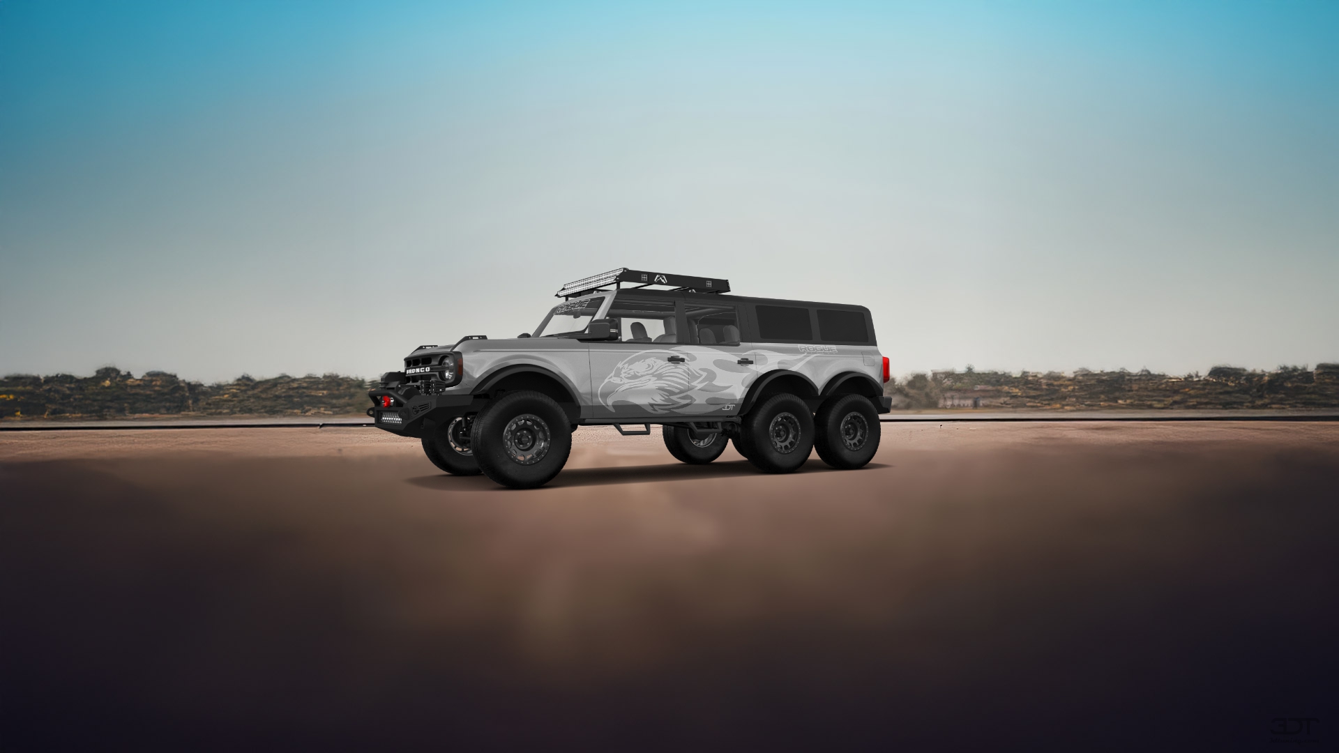 Ford Bronco 6X6 4 Door pickup truck 2021 tuning