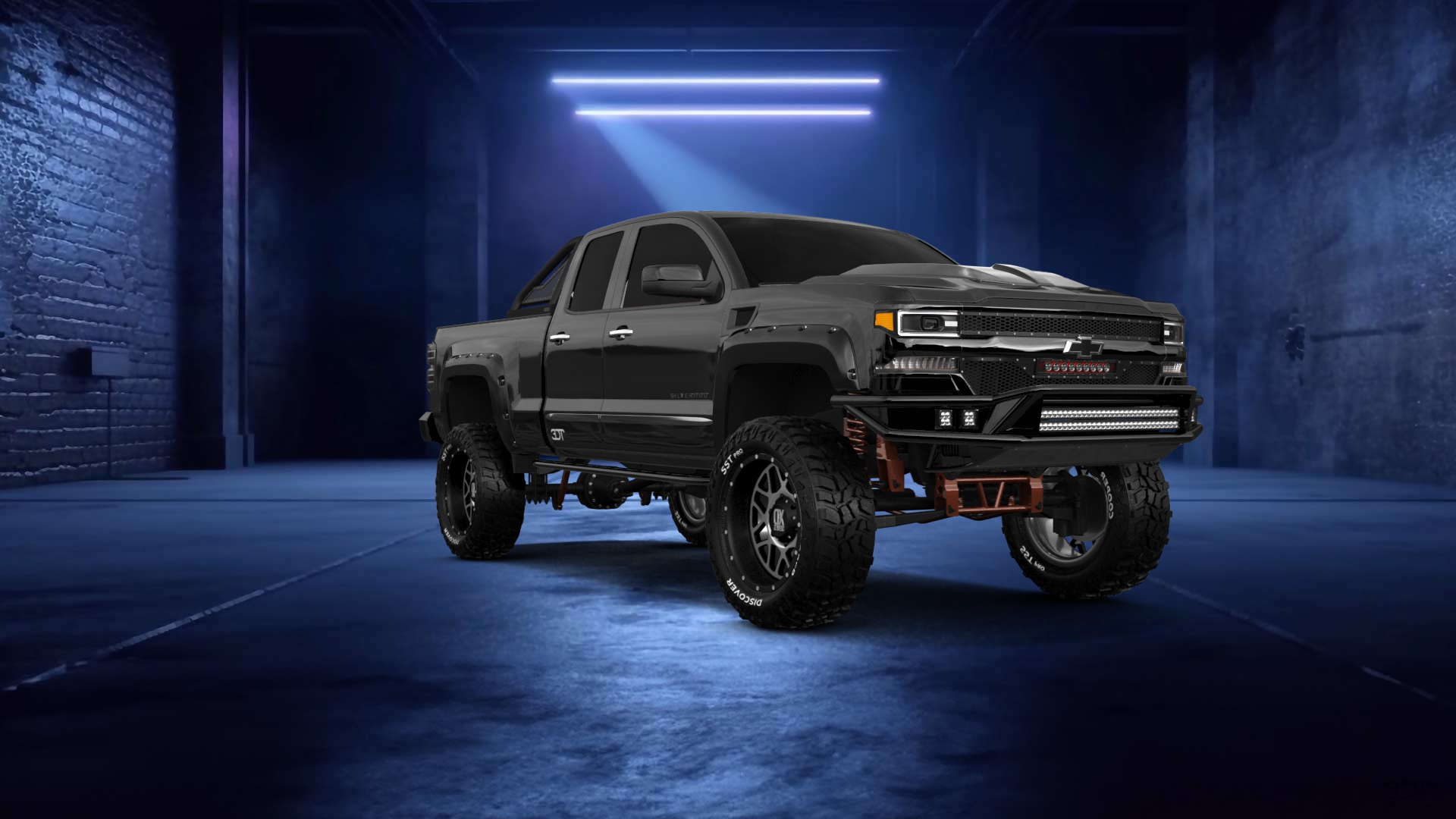 Chevrolet Silverado 1500 6.5 ft box 4 Door pickup truck 2016 tuning