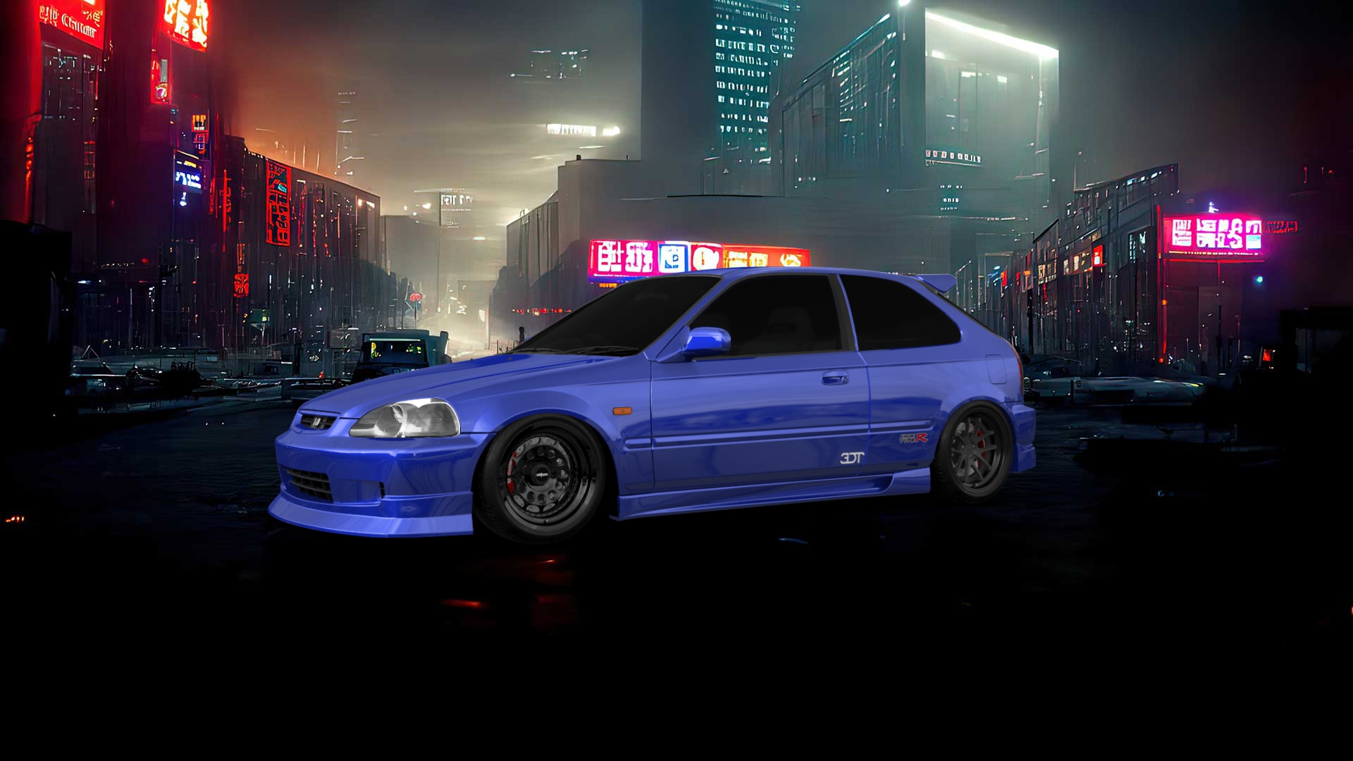 Honda Civic 3 Door Hatchback 1997 Images
