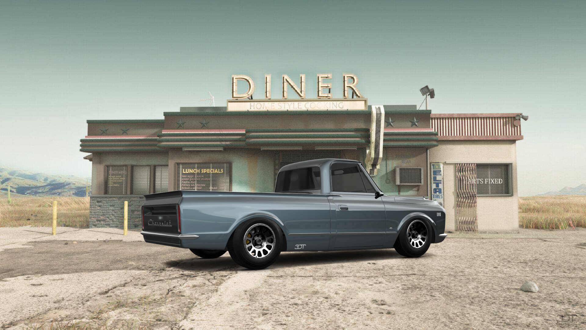 Chevrolet C-10 Cheyenne 2 Door pickup truck 1967