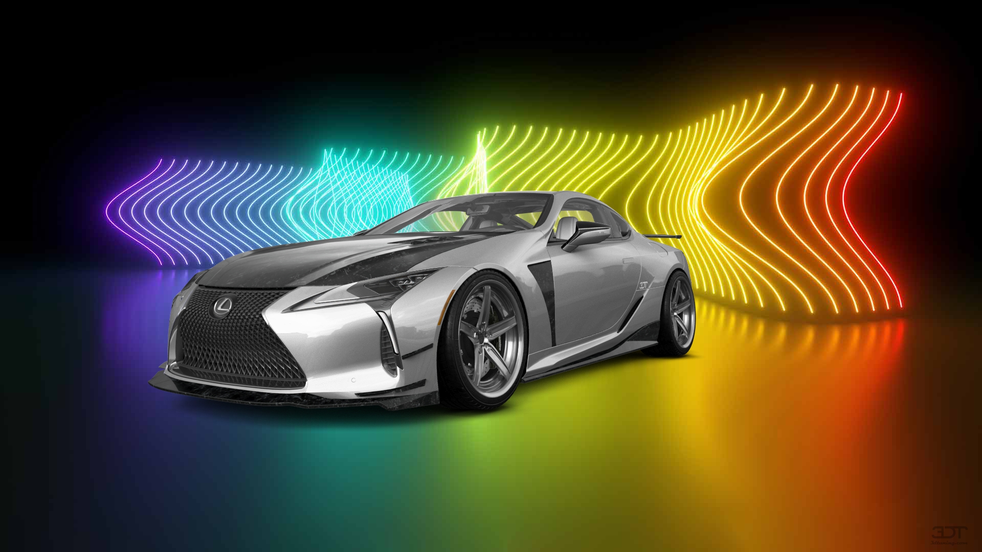 Lexus LC500 2 door fastback coupe 2017 tuning