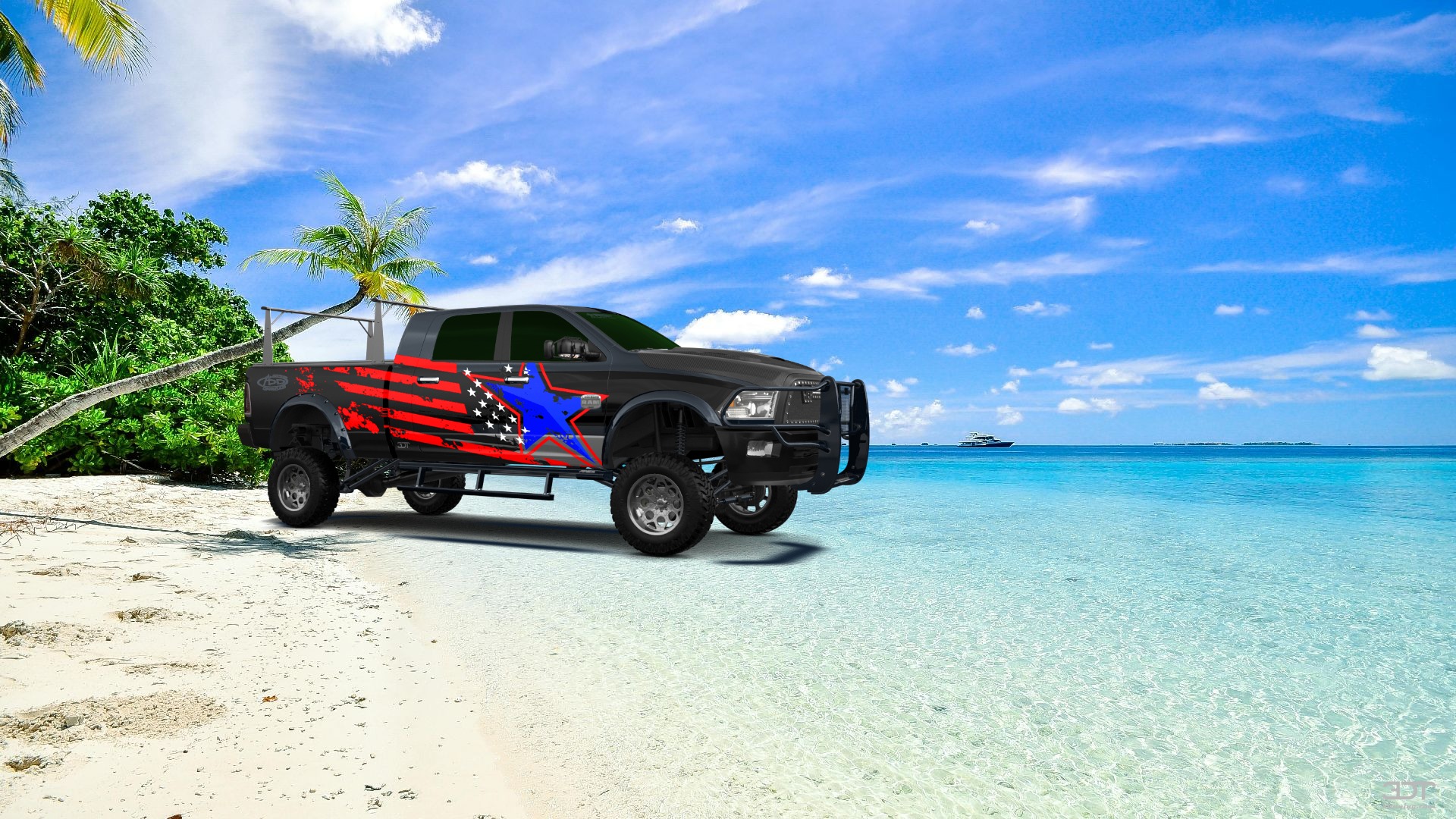 Dodge Ram 2500 Mega Cab 6.4 ft box 4 Door pickup truck 2010