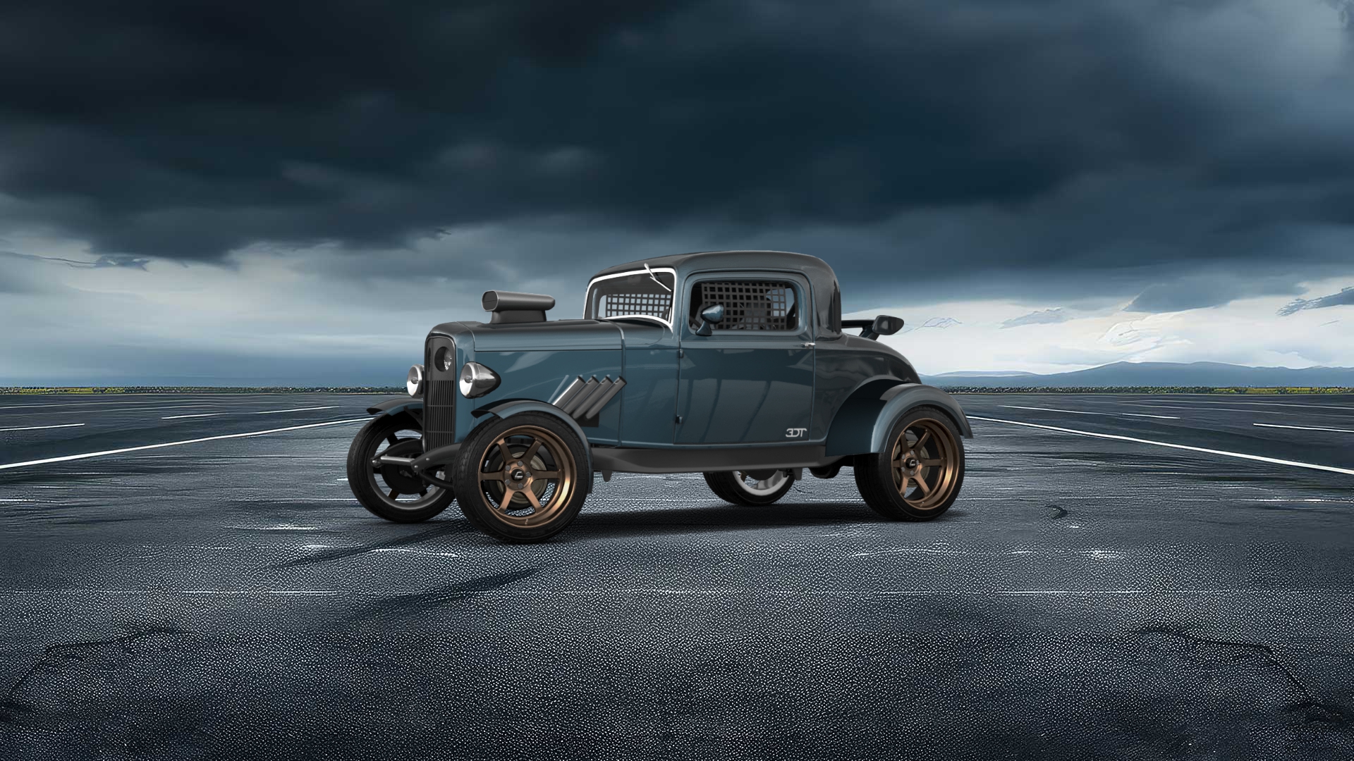 Ford Model B Deluxe 2 Door Coupe 1932