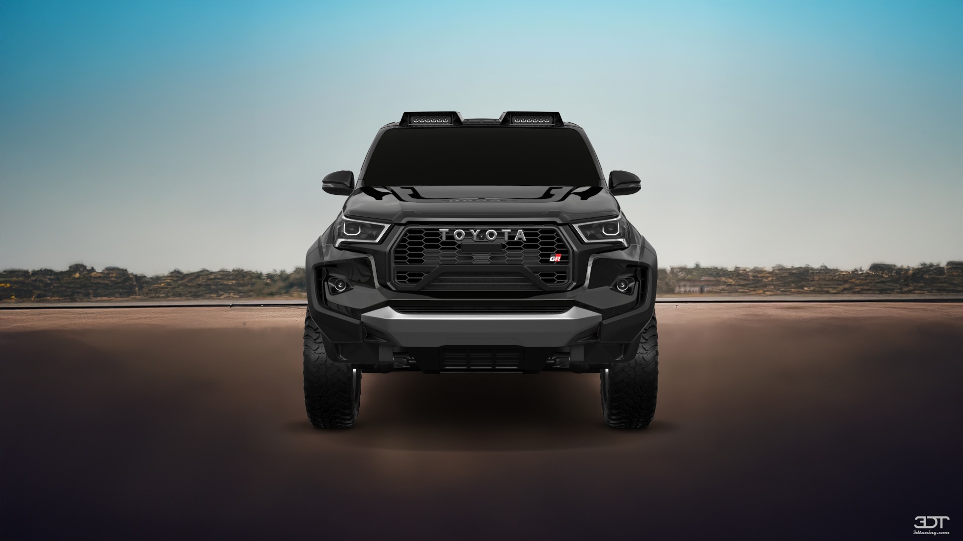 Toyota Hilux Double Cab 4 Door pickup truck 2015 tuning