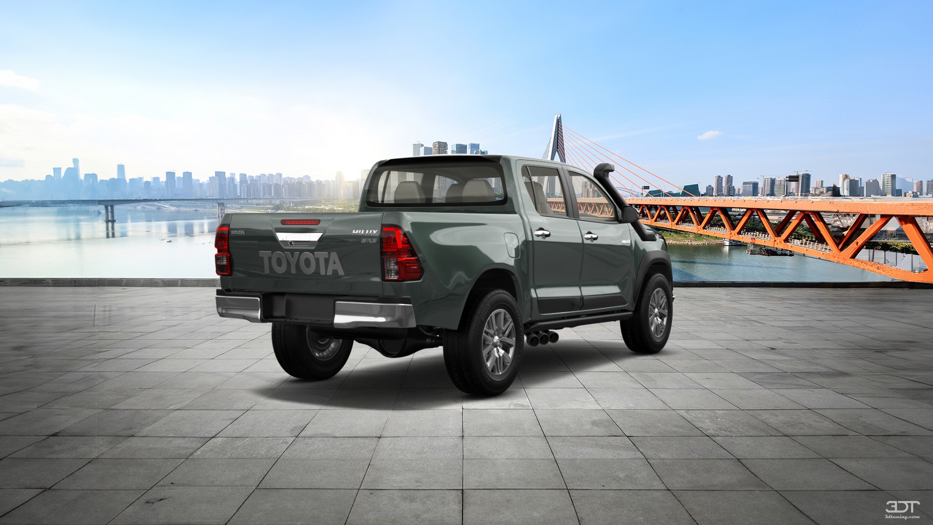 Toyota Hilux Double Cab 4 Door pickup truck 2015 tuning