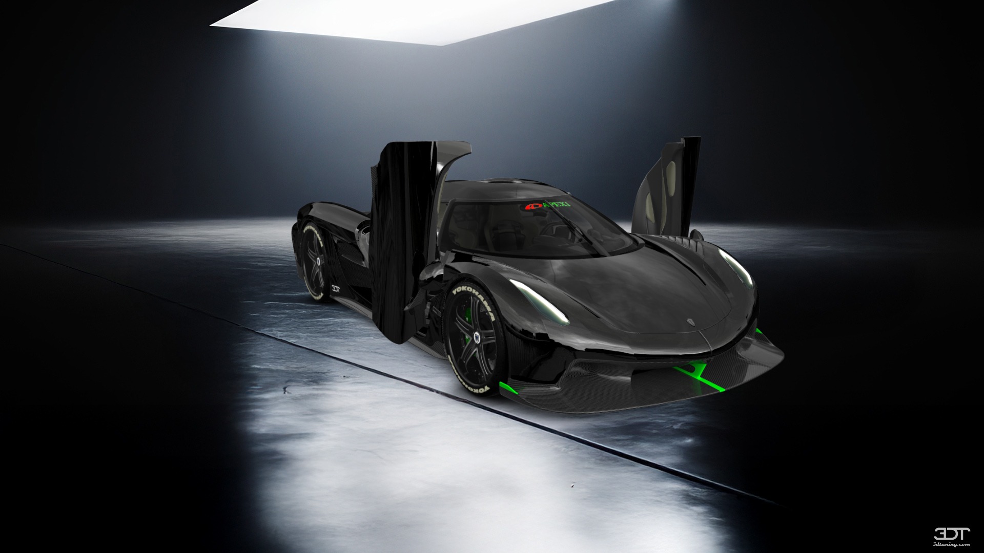 Koenigsegg Jesko 2 door targa top 2020 tuning