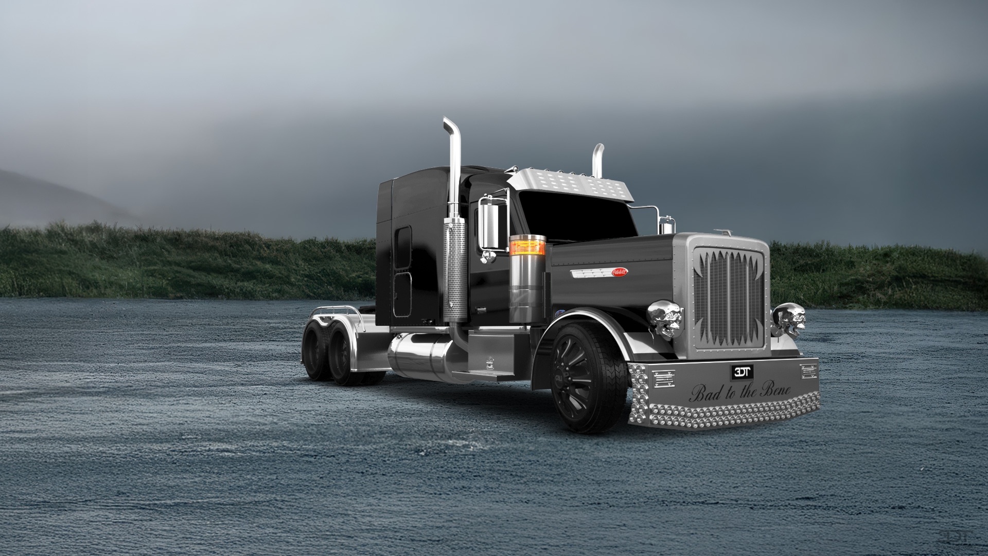Peterbilt 589 Sleeper Cab Truck 2024 tuning