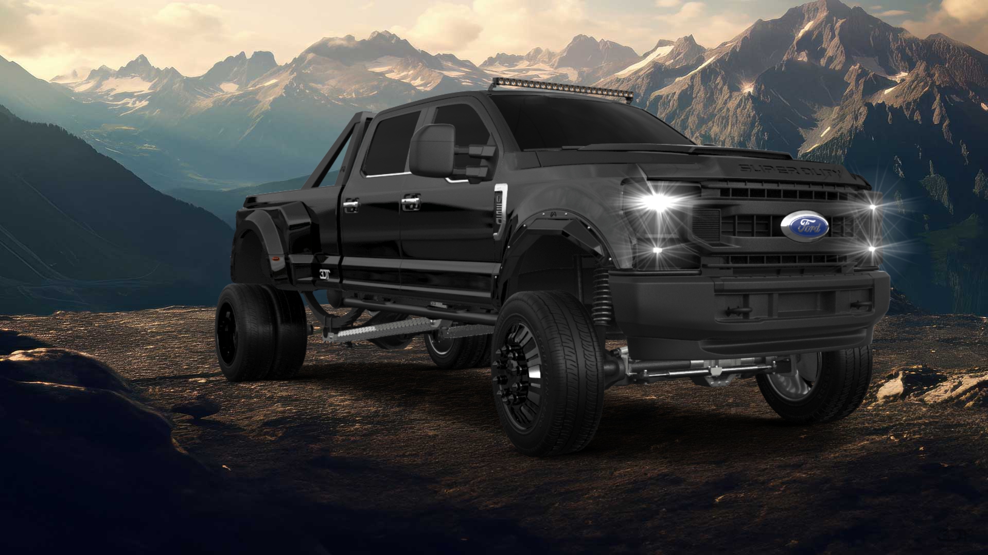 Ford F-350 DRW 4 Door pickup truck 2021 tuning