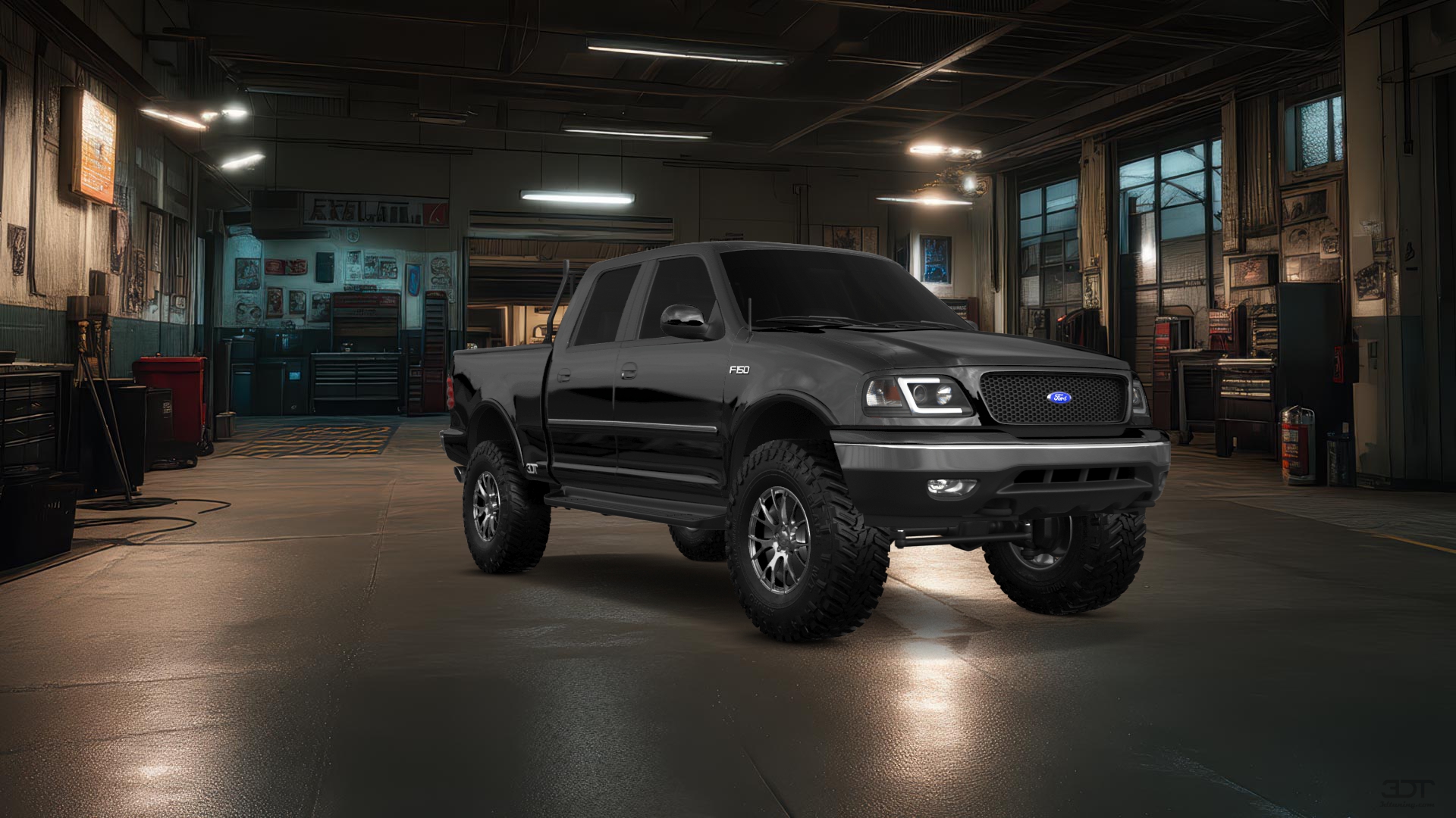 Ford F-150 SuperCrew 4 Door pickup truck 1997 tuning