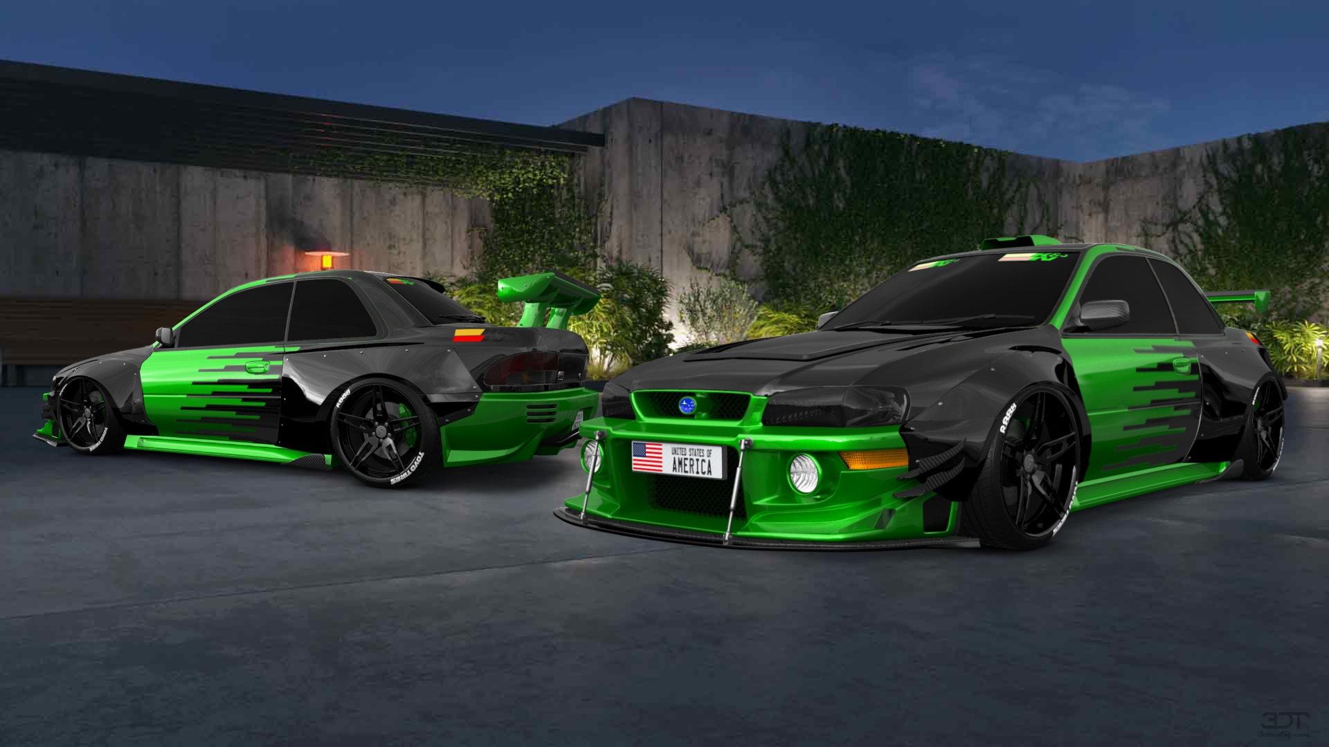 Subaru Impreza WRX STI 22B 2 Door Coupe 2000