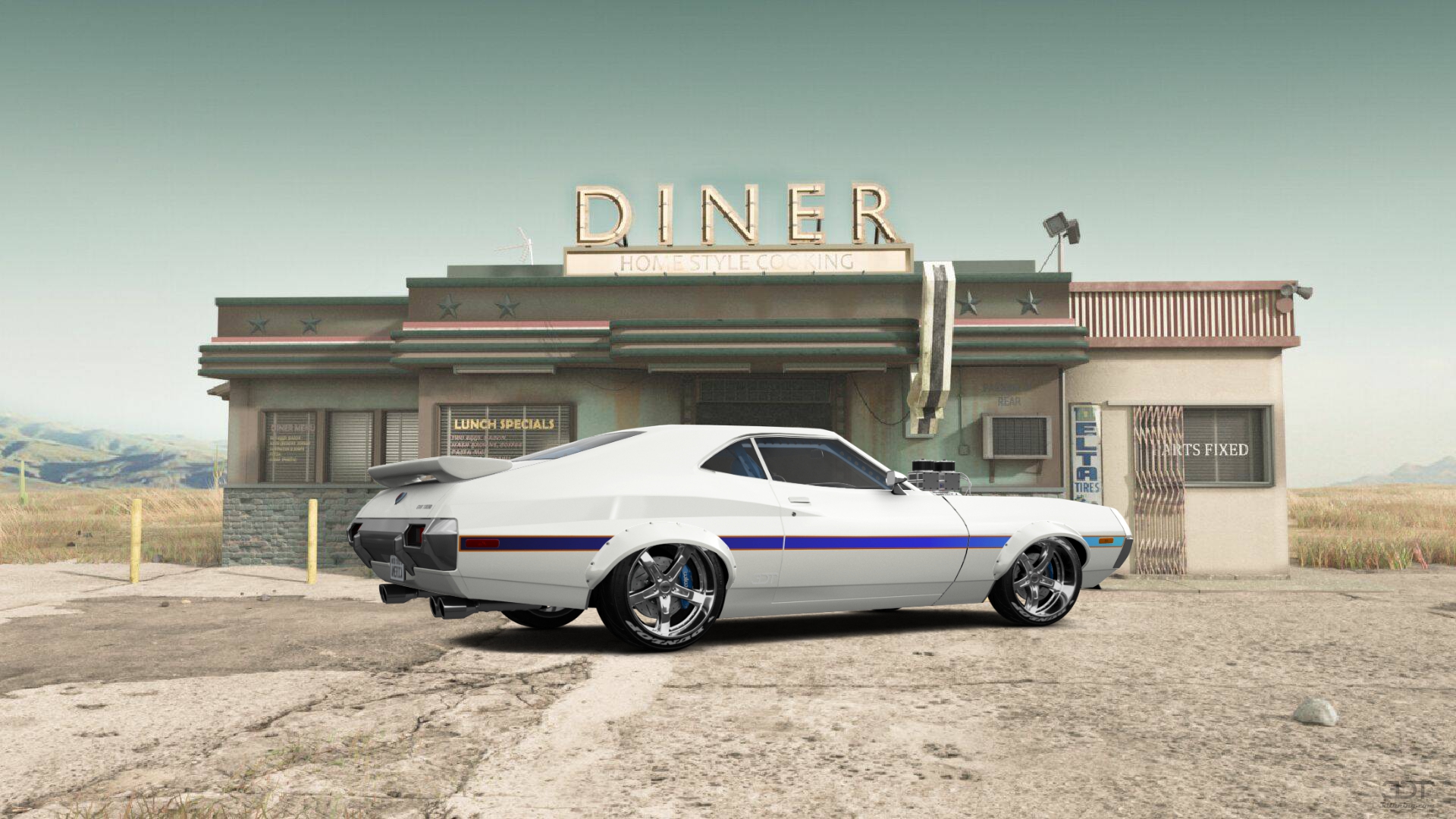 Ford Gran Torino Sport 2 Door Hardtop 1972 이미지