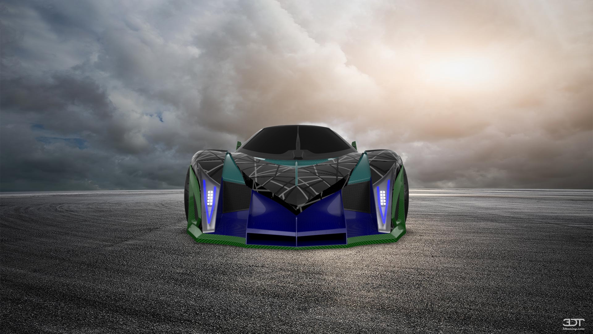 Devel Sixteen Hypercar 2014