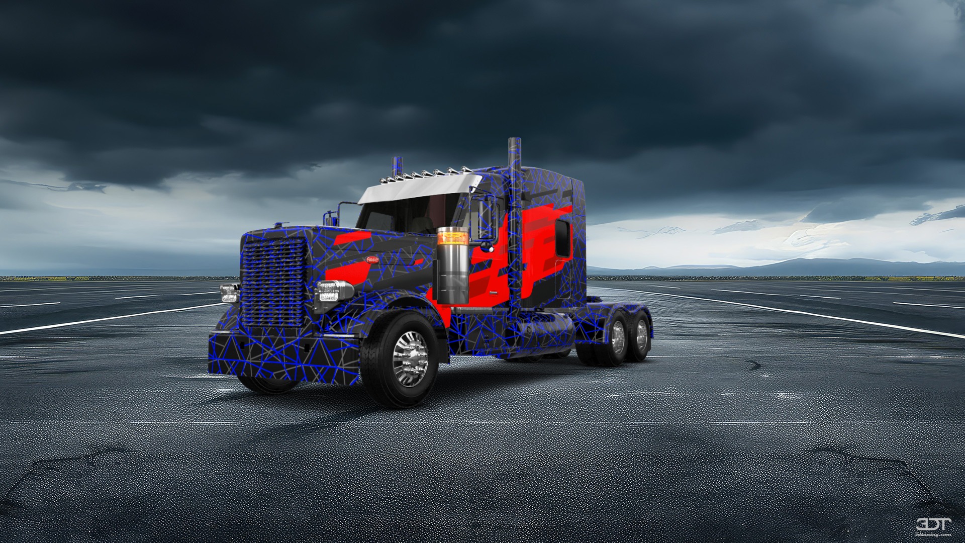 Peterbilt 589 Sleeper Cab Truck 2024 tuning