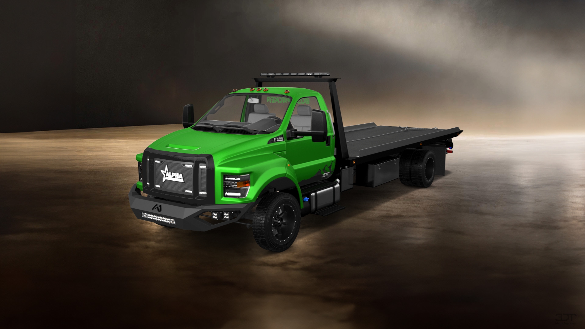 Ford F-650 Tow Truck Pickup 2016 tuning