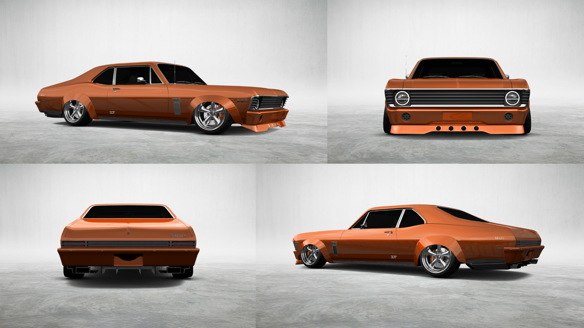 Chevrolet Chevy II Nova 2 Door Coupe 1968 tuning
