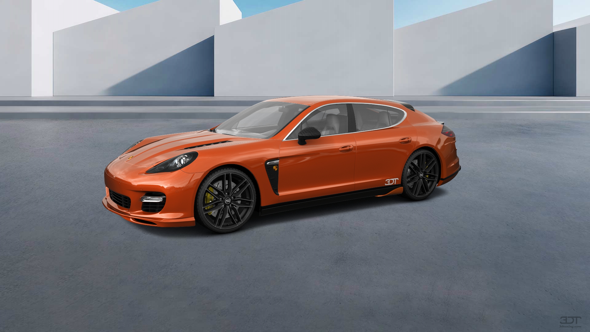 Porsche Panamera 4 door fastback saloon 2011