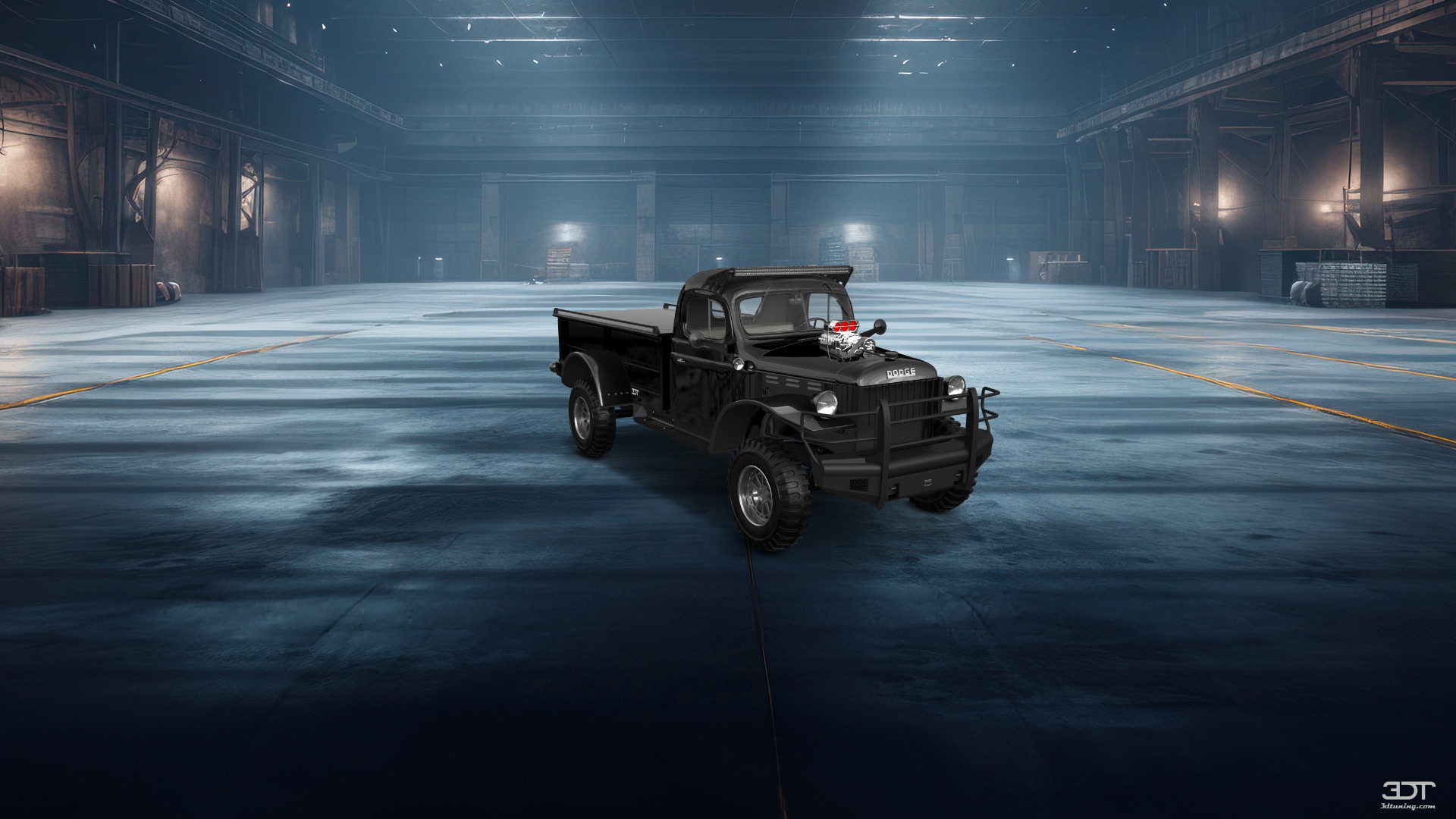 Dodge Power Wagon 2 Door pickup truck 1947 tuning