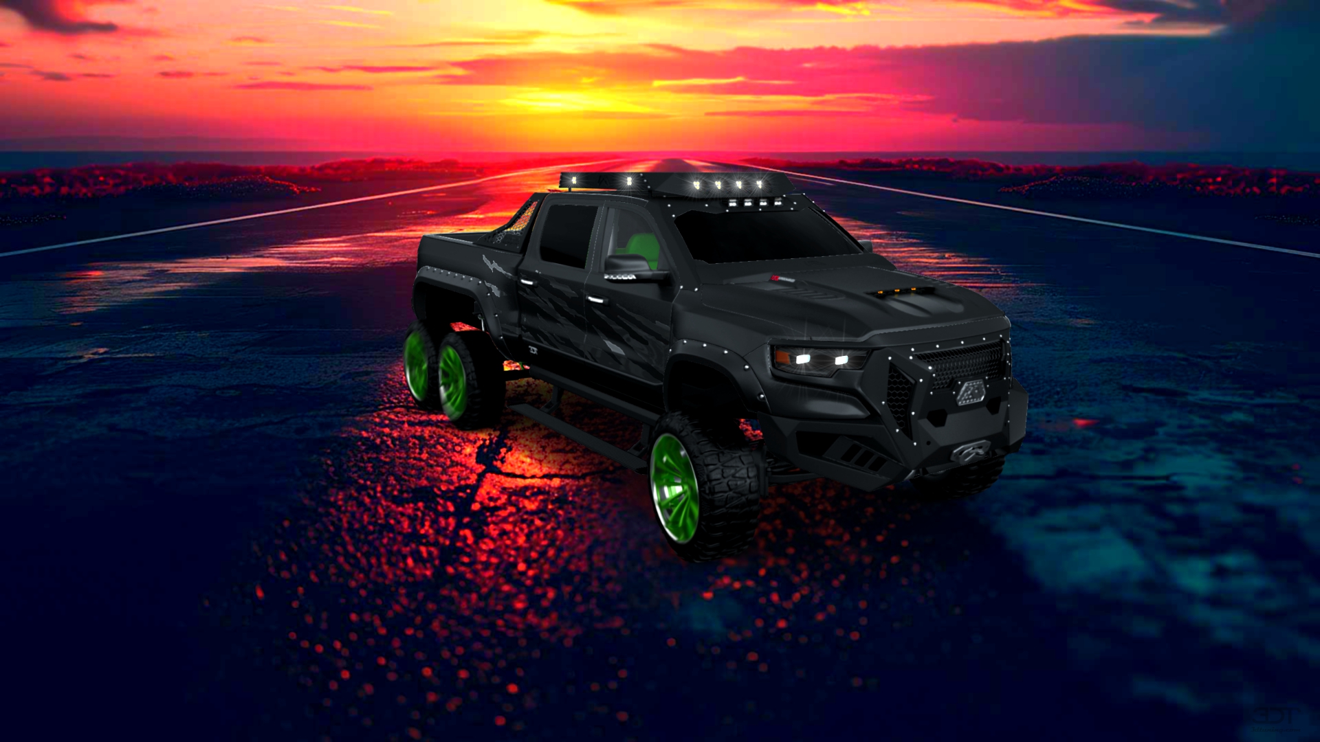 Dodge Ram Hennessey Mammoth 6X6 Truck 2021 tuning