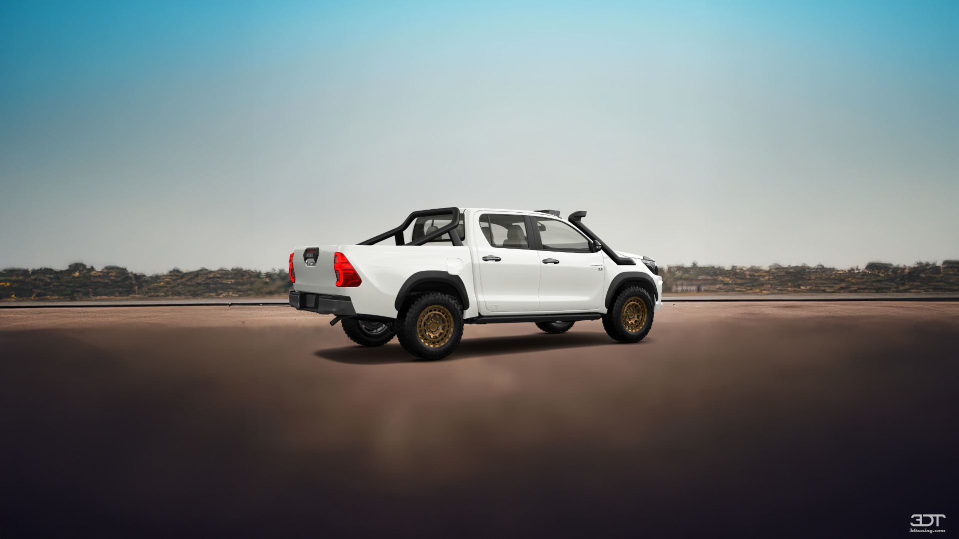 Toyota Hilux Double Cab 4 Door pickup truck 2015 tuning