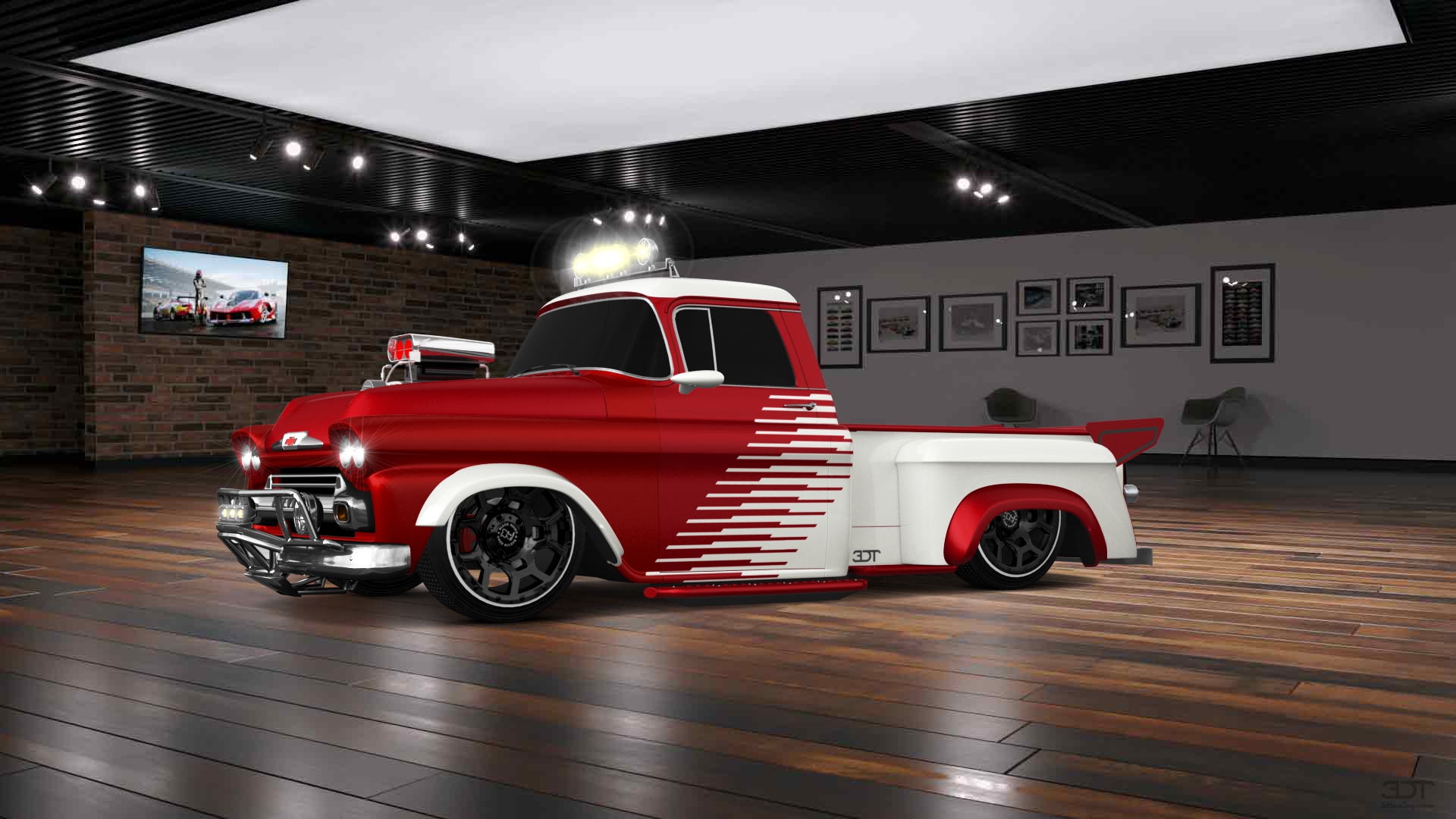 Chevrolet Apache Stepside 2 Door pickup truck 1959