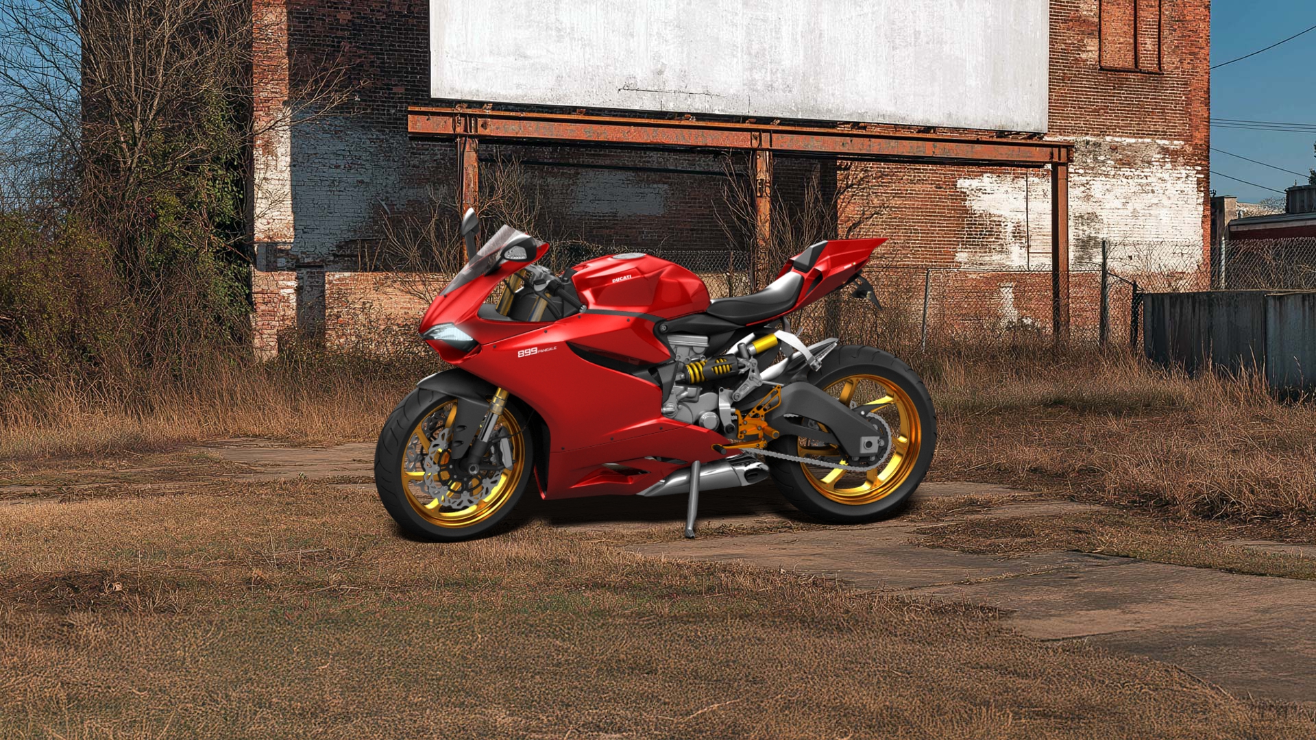 Ducati 899 Panigale Sport Bike 2015