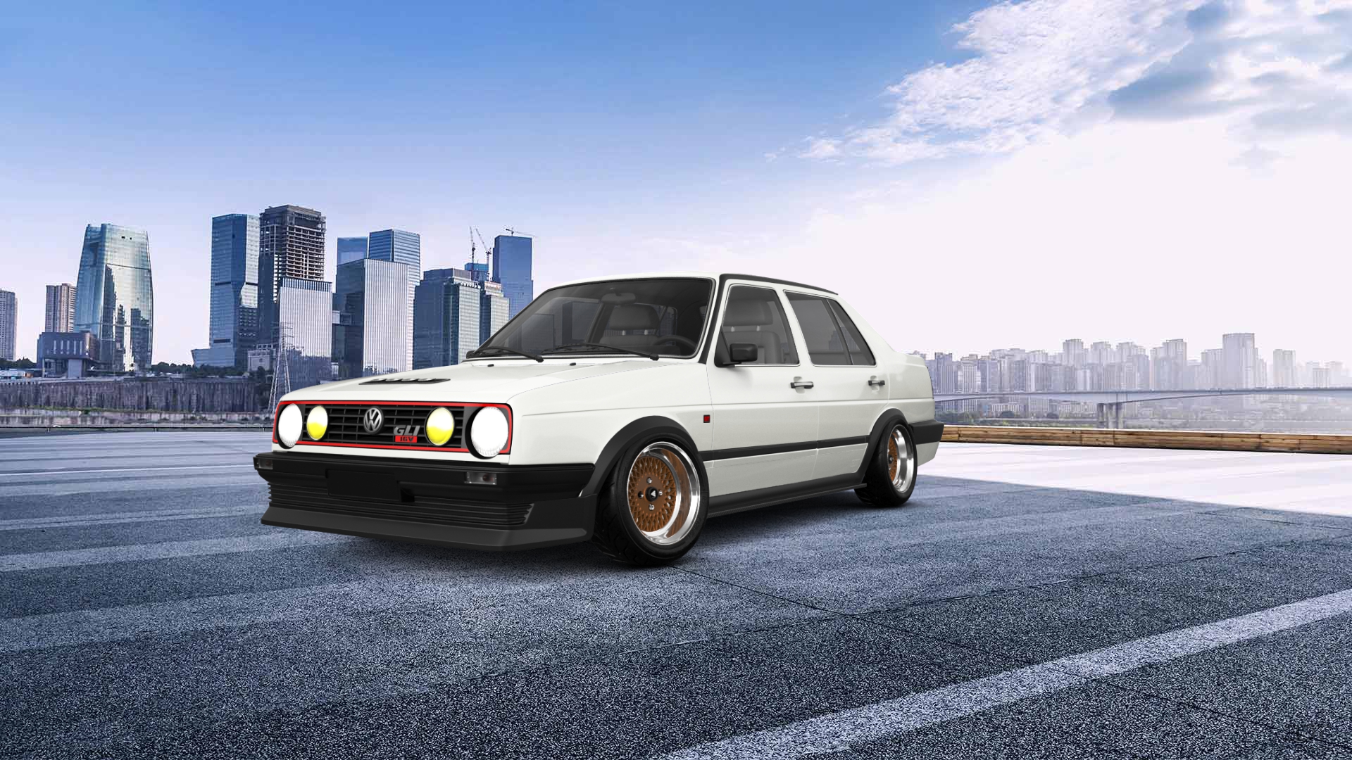 Volkswagen Jetta A2 (mk2) 4 Door Saloon 1985 tuning