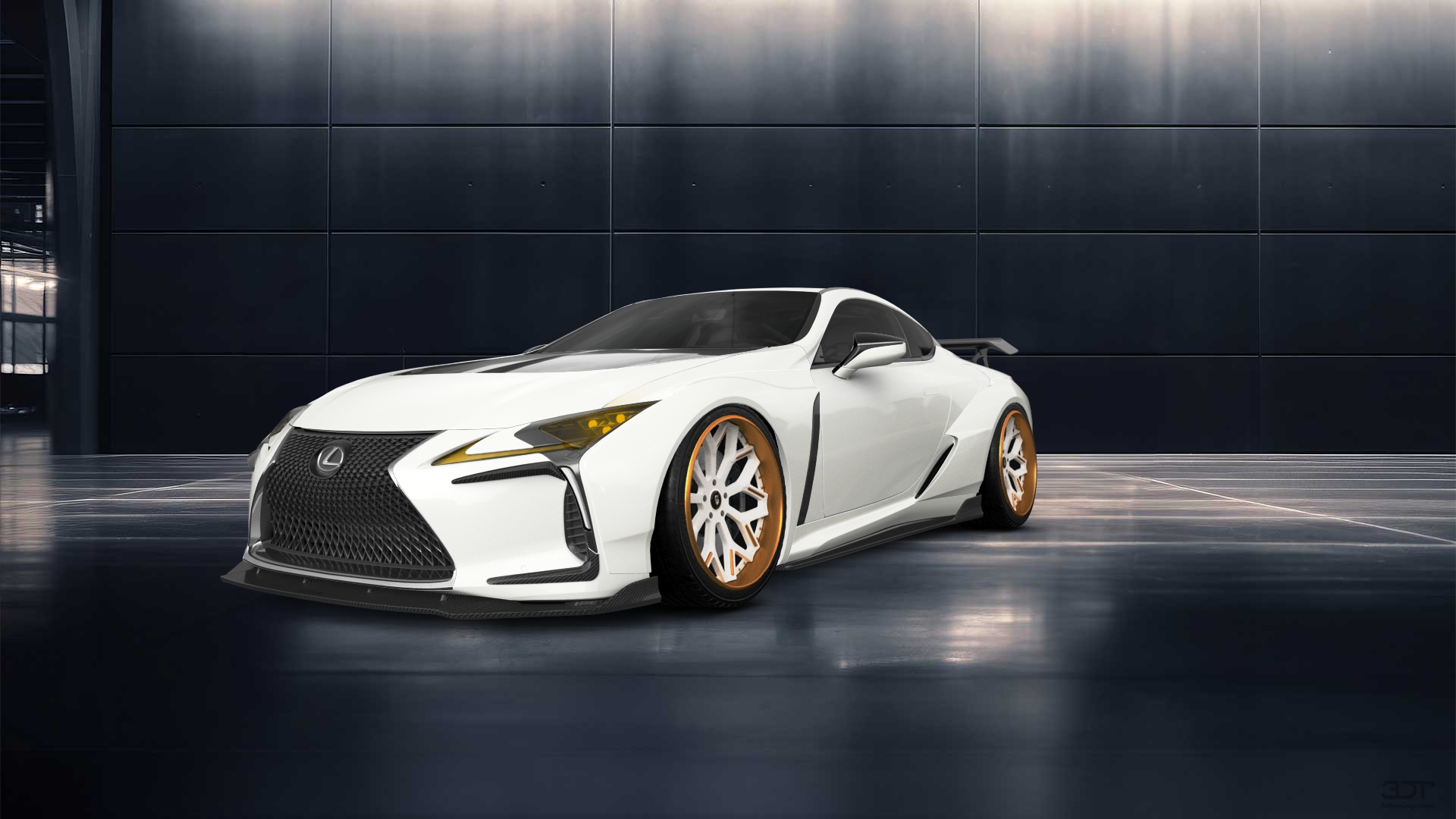 Lexus LC500 2 door fastback coupe 2017 tuning