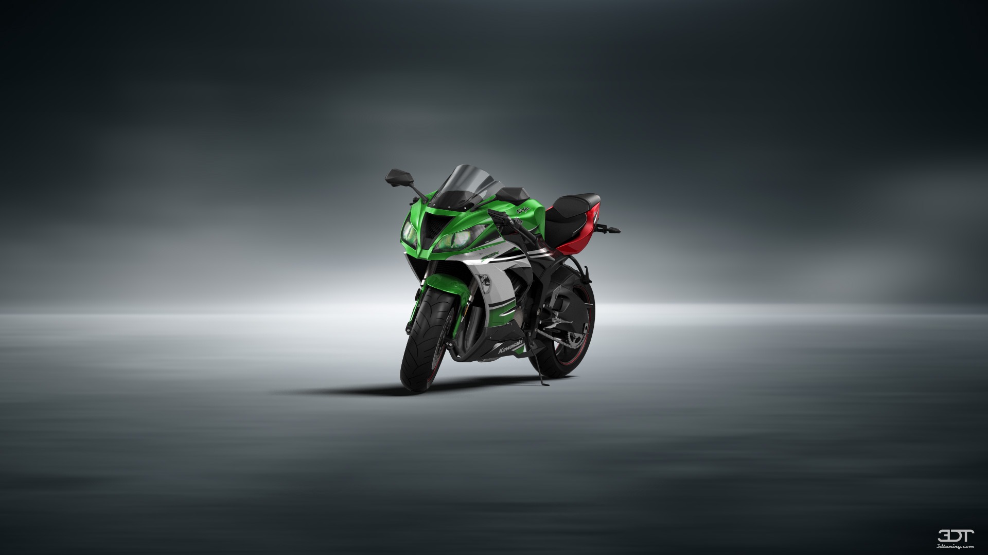 Kawasaki Ninja ZX 6R Sport Bike 2015 tuning