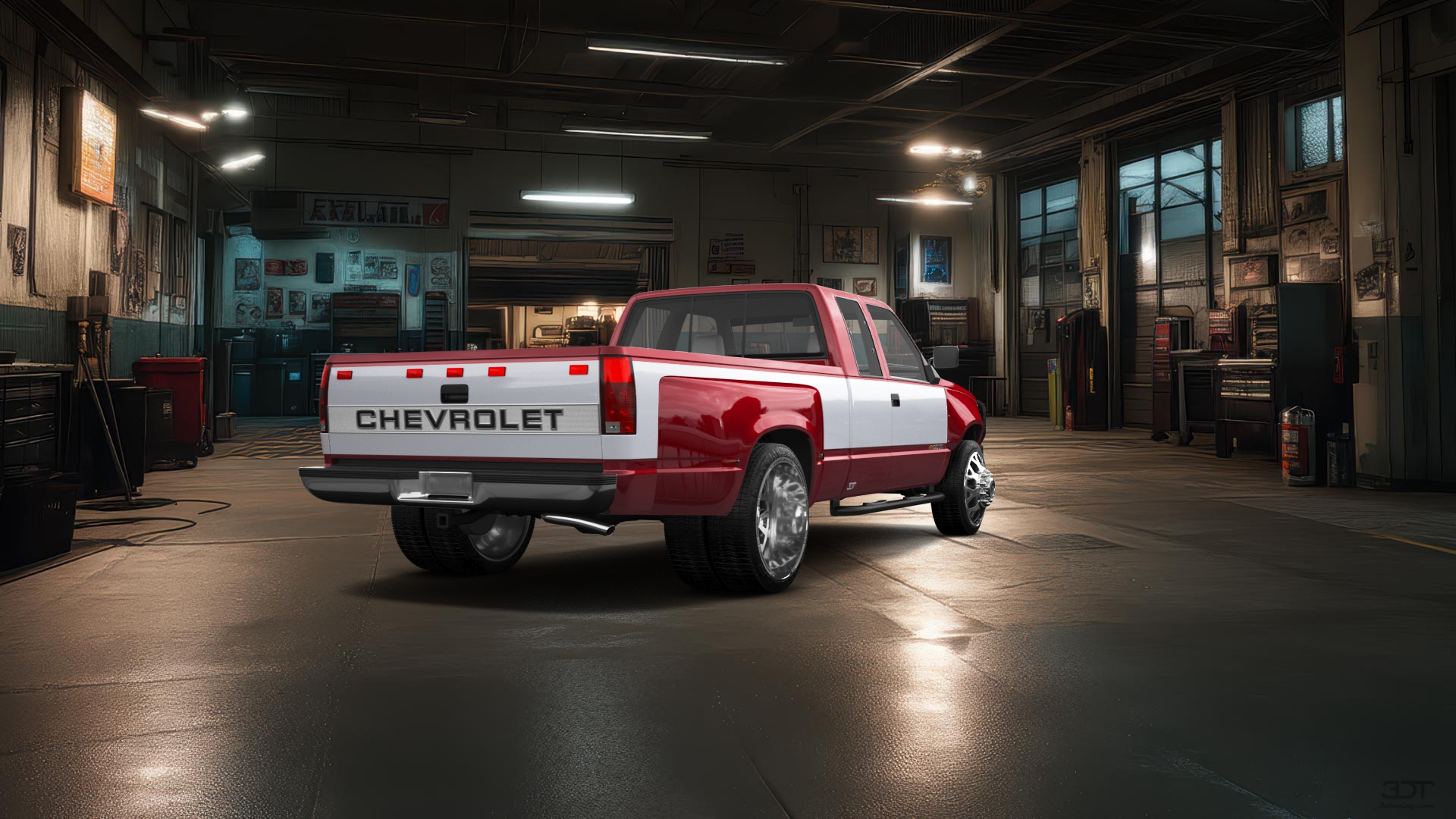 Chevrolet K3500 Extended Cab Pickup Truck 1988 tuning