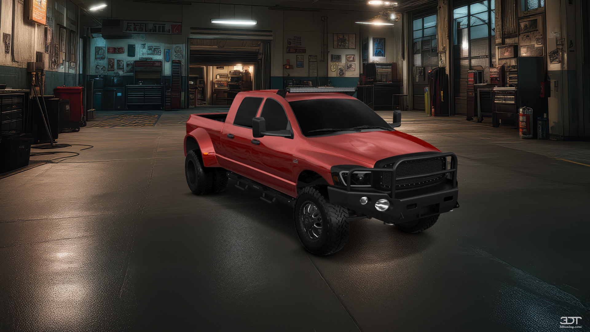 Dodge Ram 3500 Dually 4 Door pickup truck 2007