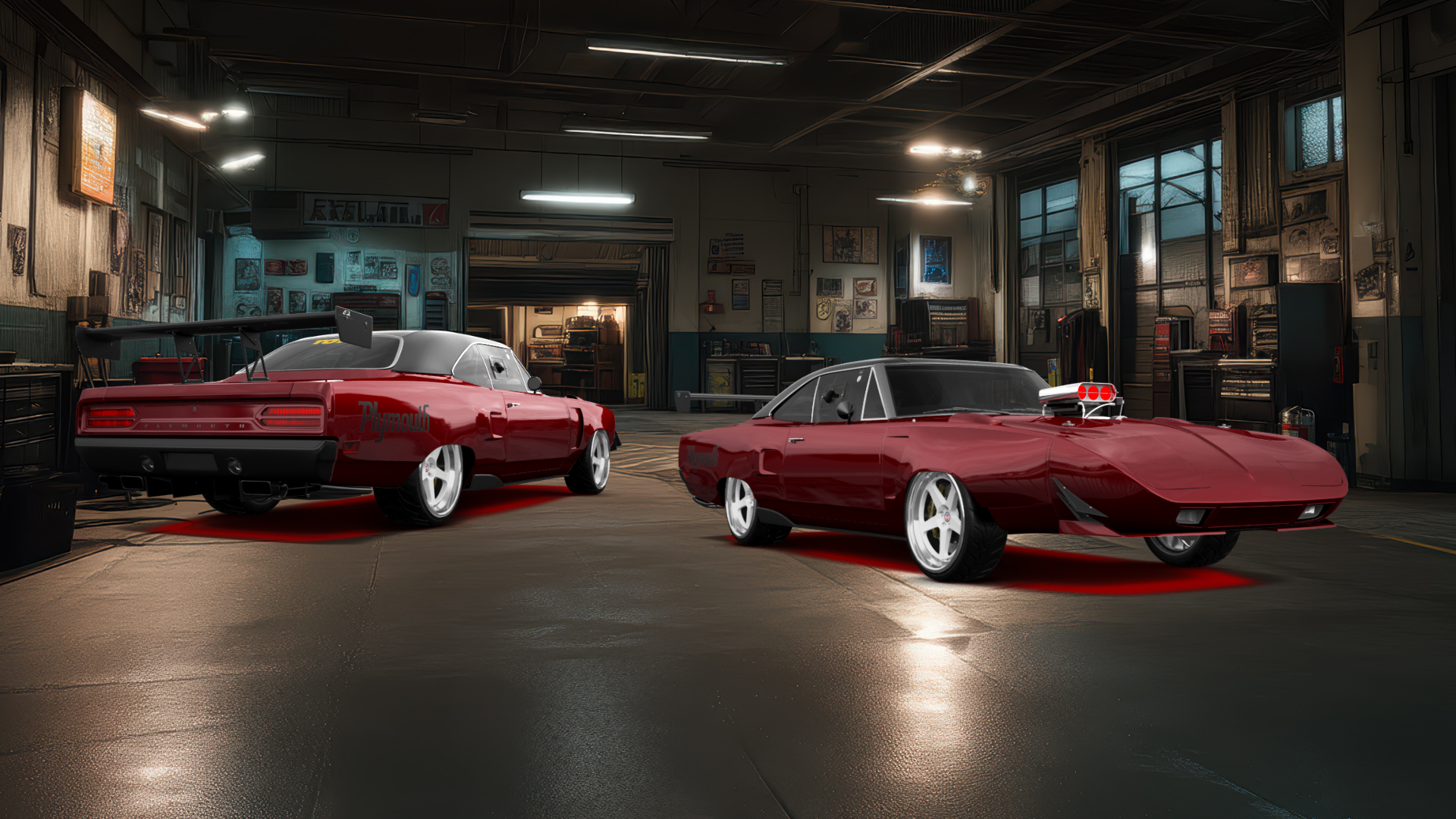 Plymouth Superbird 2 Door Coupe 1970 tuning