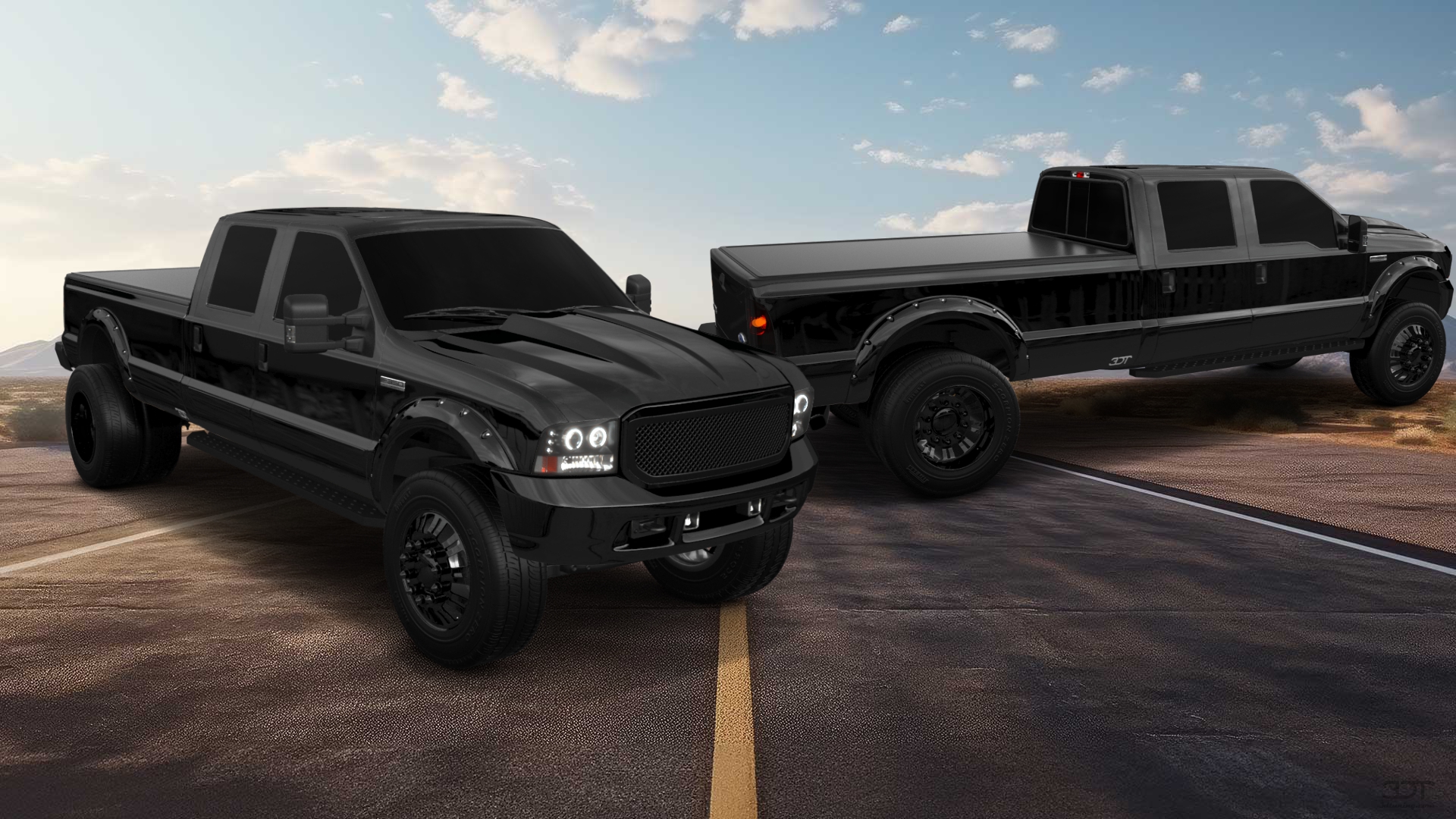 Ford F-350 DRW 4 Door pickup truck 1999