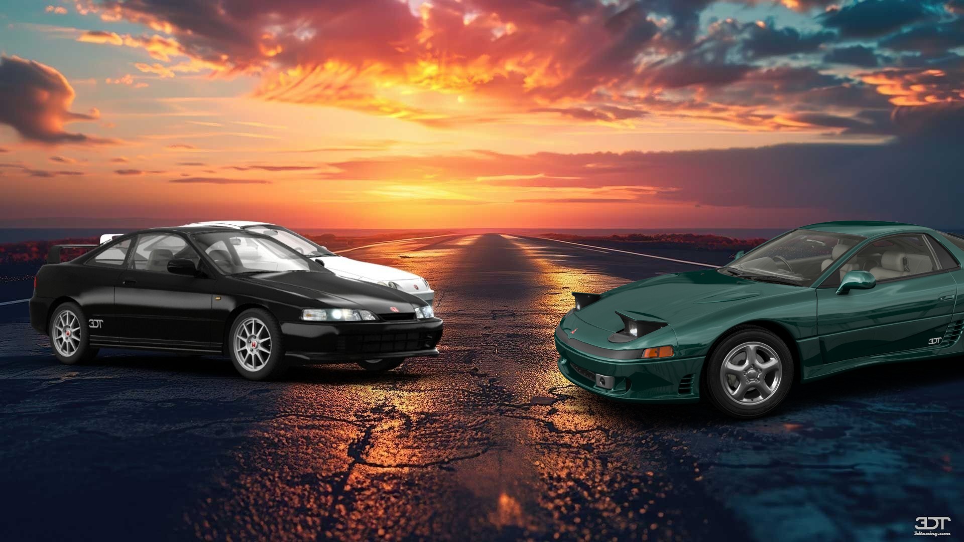 Mitsubishi 3000GT 2 Door Coupe 1991 Images