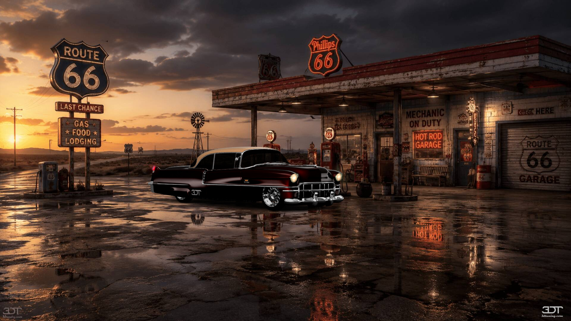 Cadillac De Ville Coupe 1956 tuning